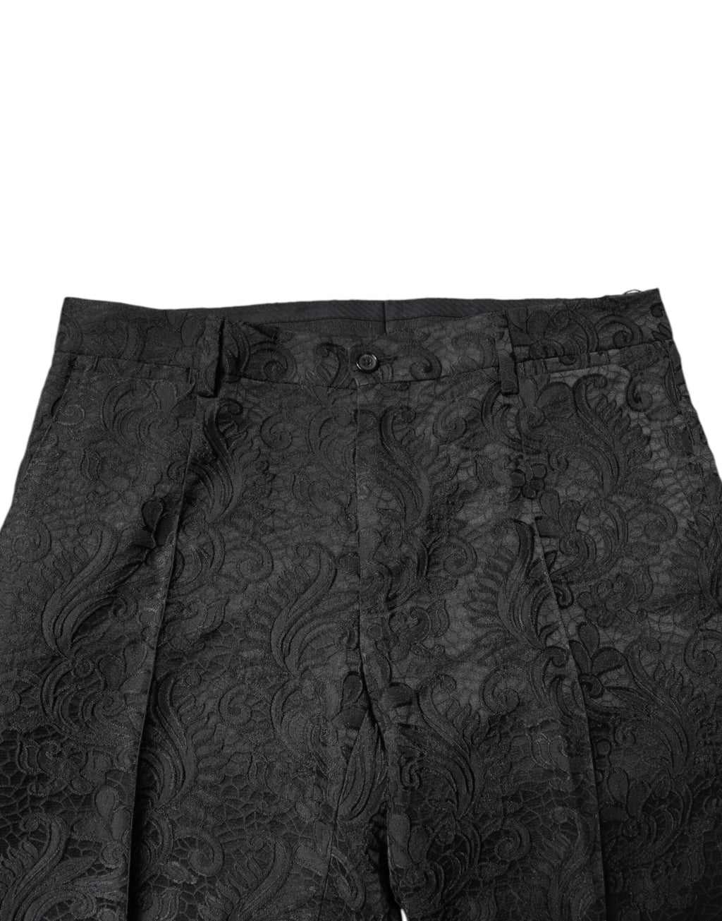 Dolce & Gabbana Black Dress Pants for Men side view
