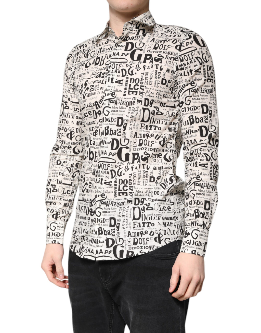 Dolce & Gabbana White Shirt for Men detail view