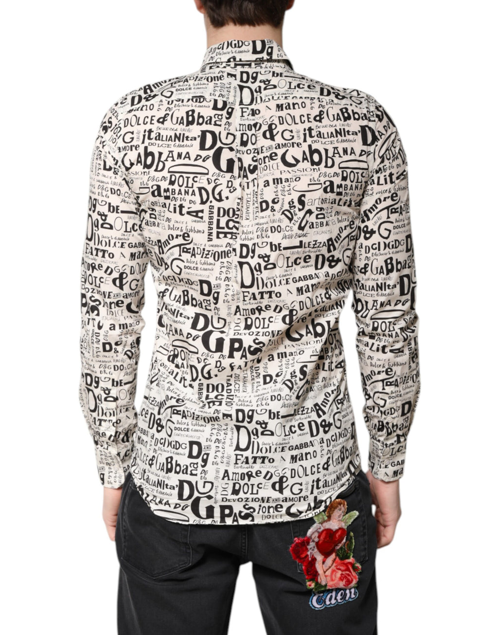 Dolce & Gabbana White Shirt for Men side view