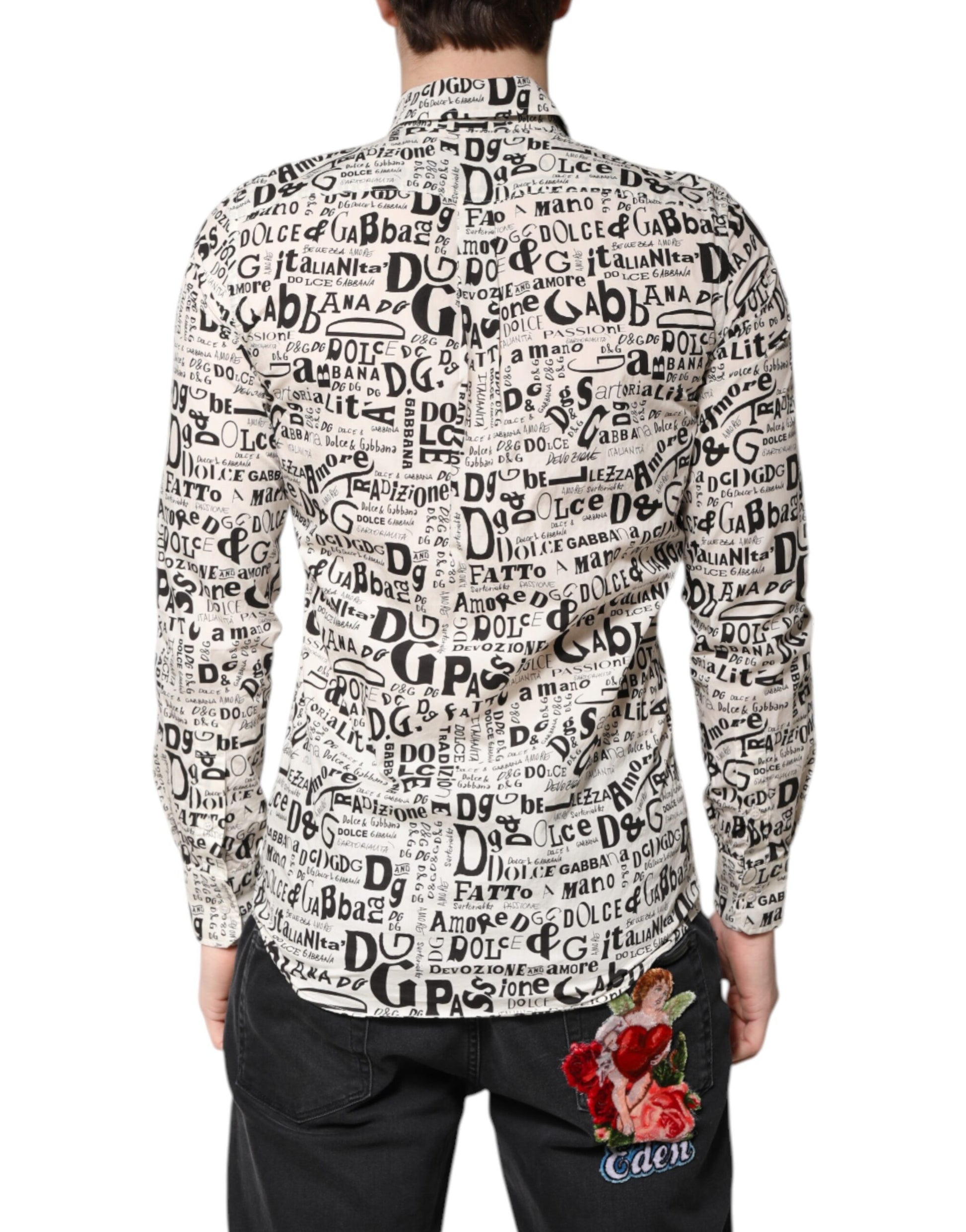 Dolce & Gabbana White Shirt for Men side view