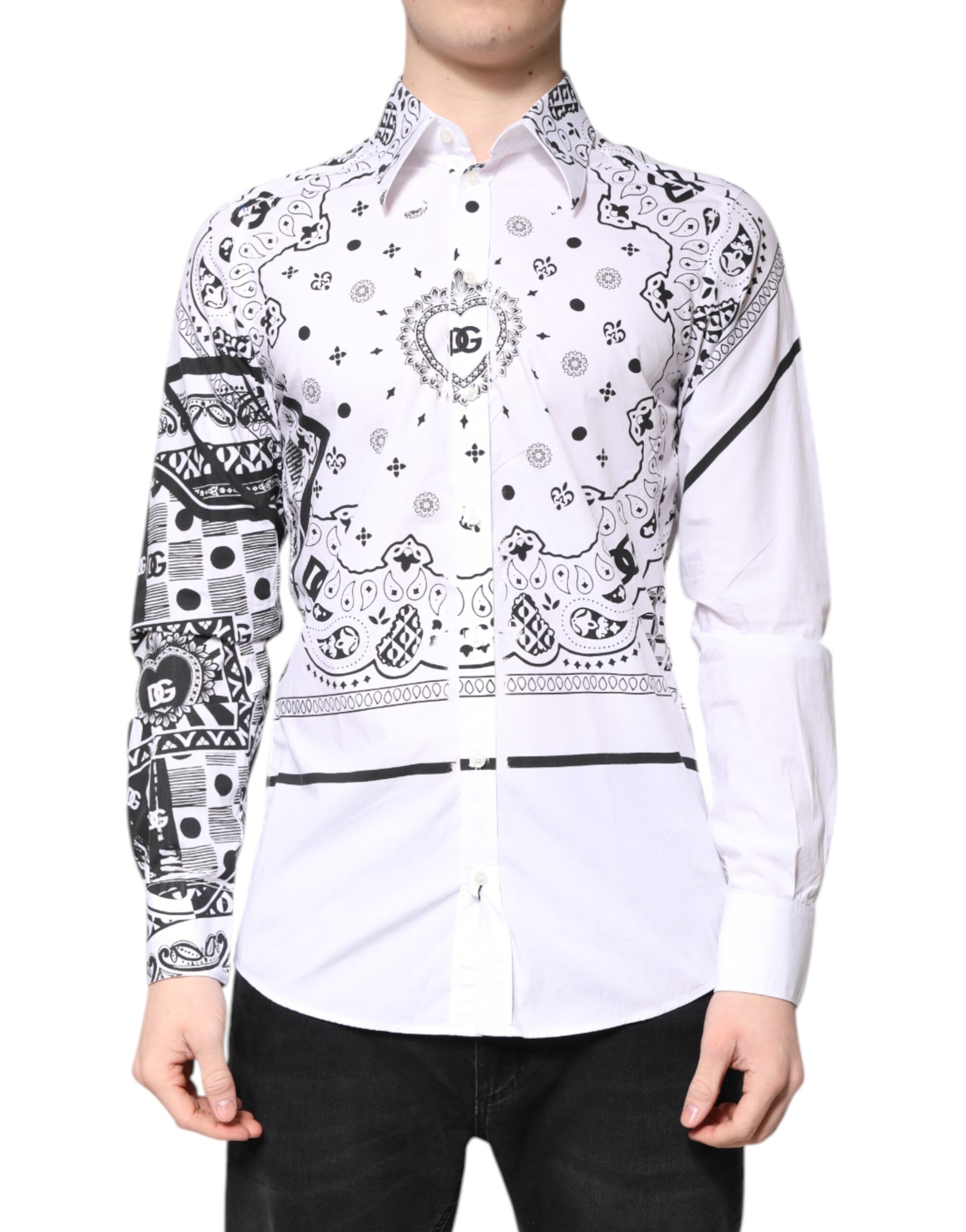 Dolce & Gabbana White Dress Shirt for Men alternate view