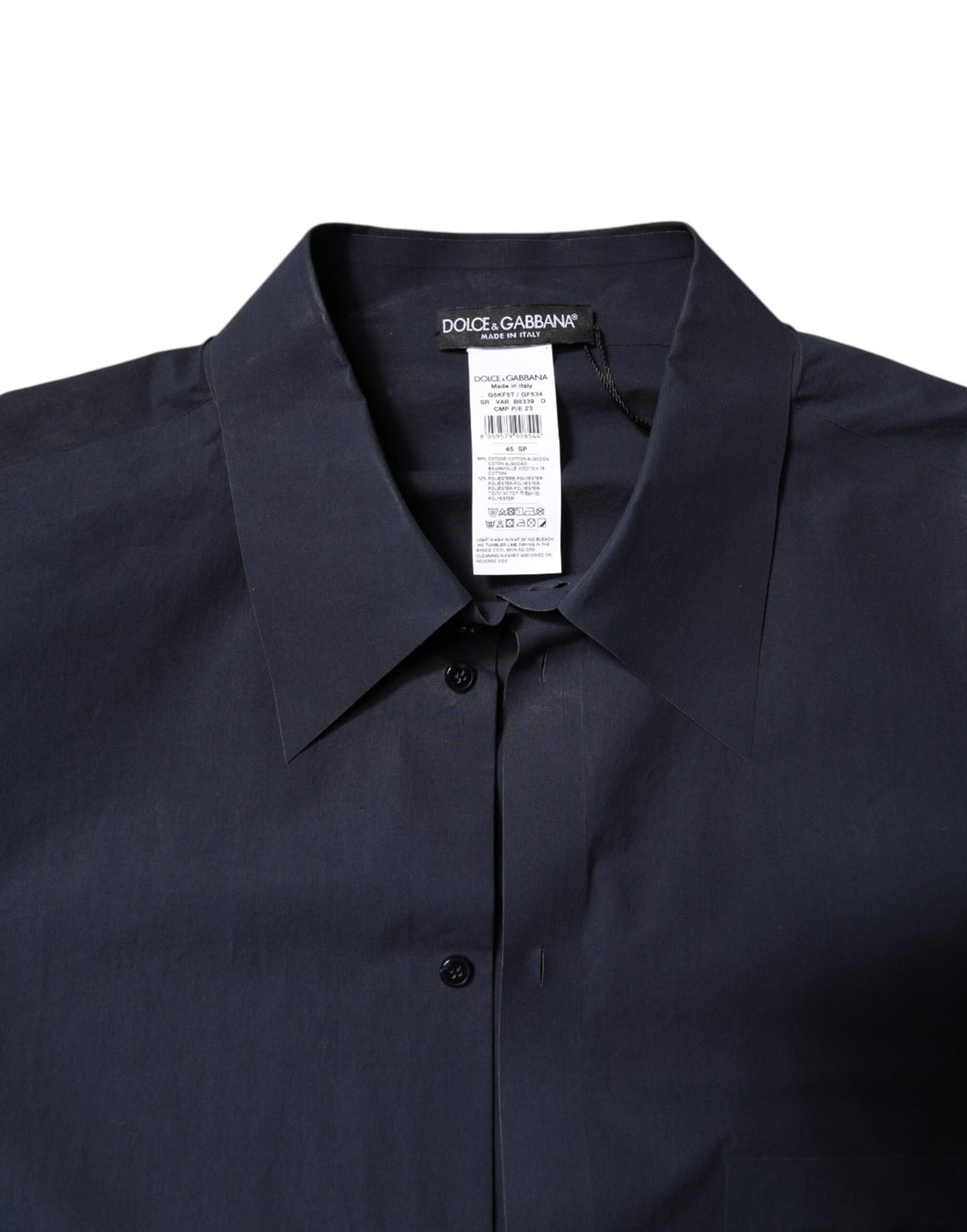 Dolce & Gabbana Blue Dress Shirt for Men additional view