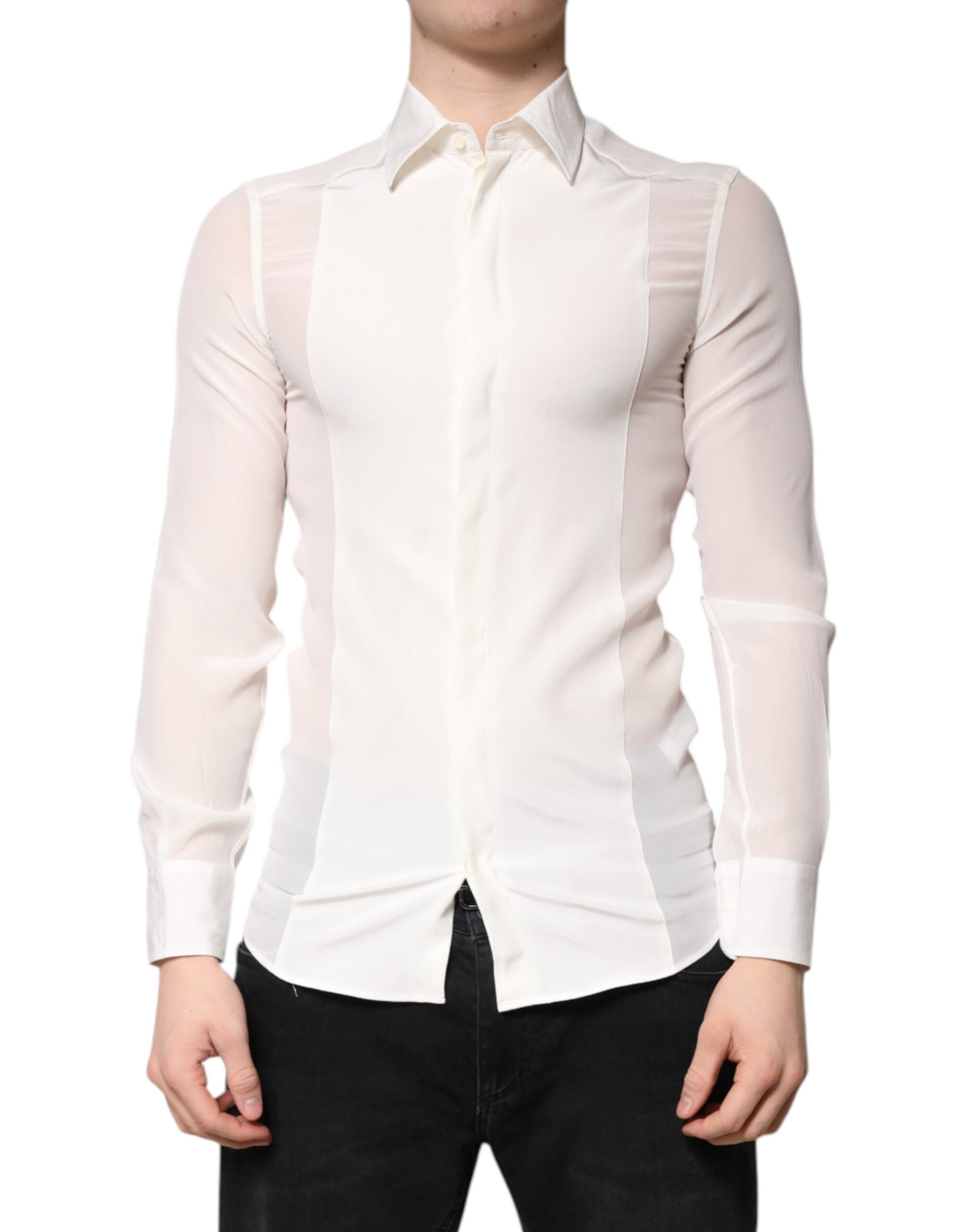 Dolce & Gabbana White Dress Shirt for Men alternate view