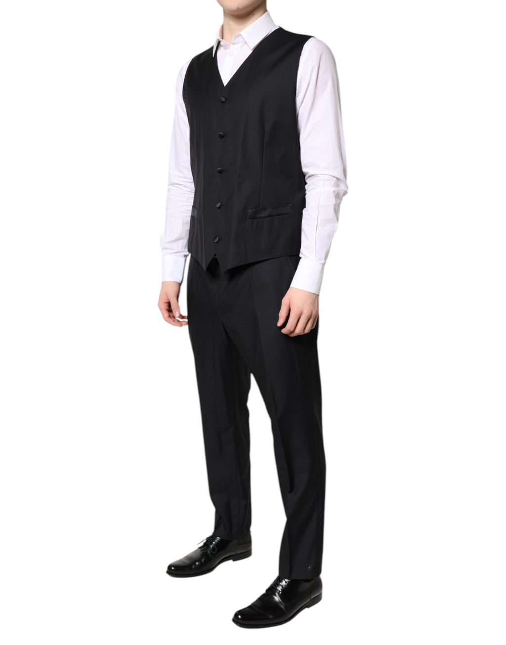 Dolce & Gabbana Black Three Piece Suits for Men additional view
