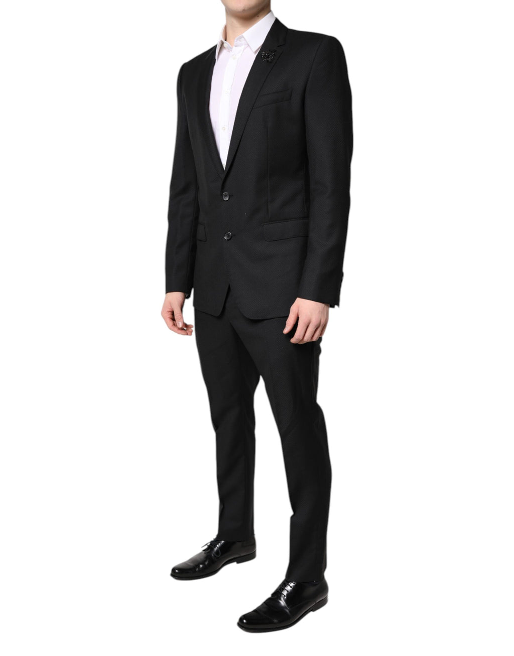 Dolce & Gabbana Black Two Piece Suits for Men detail view