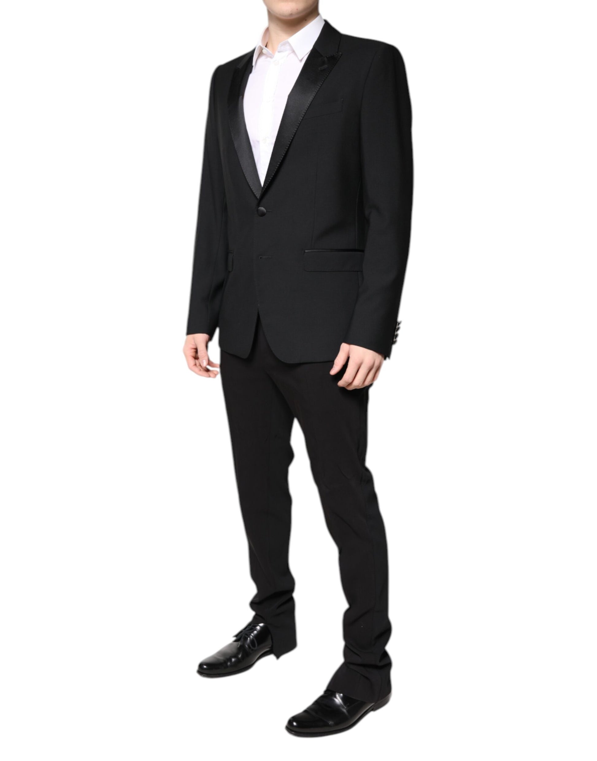 Dolce & Gabbana Black Two Piece Suits for Men detail view