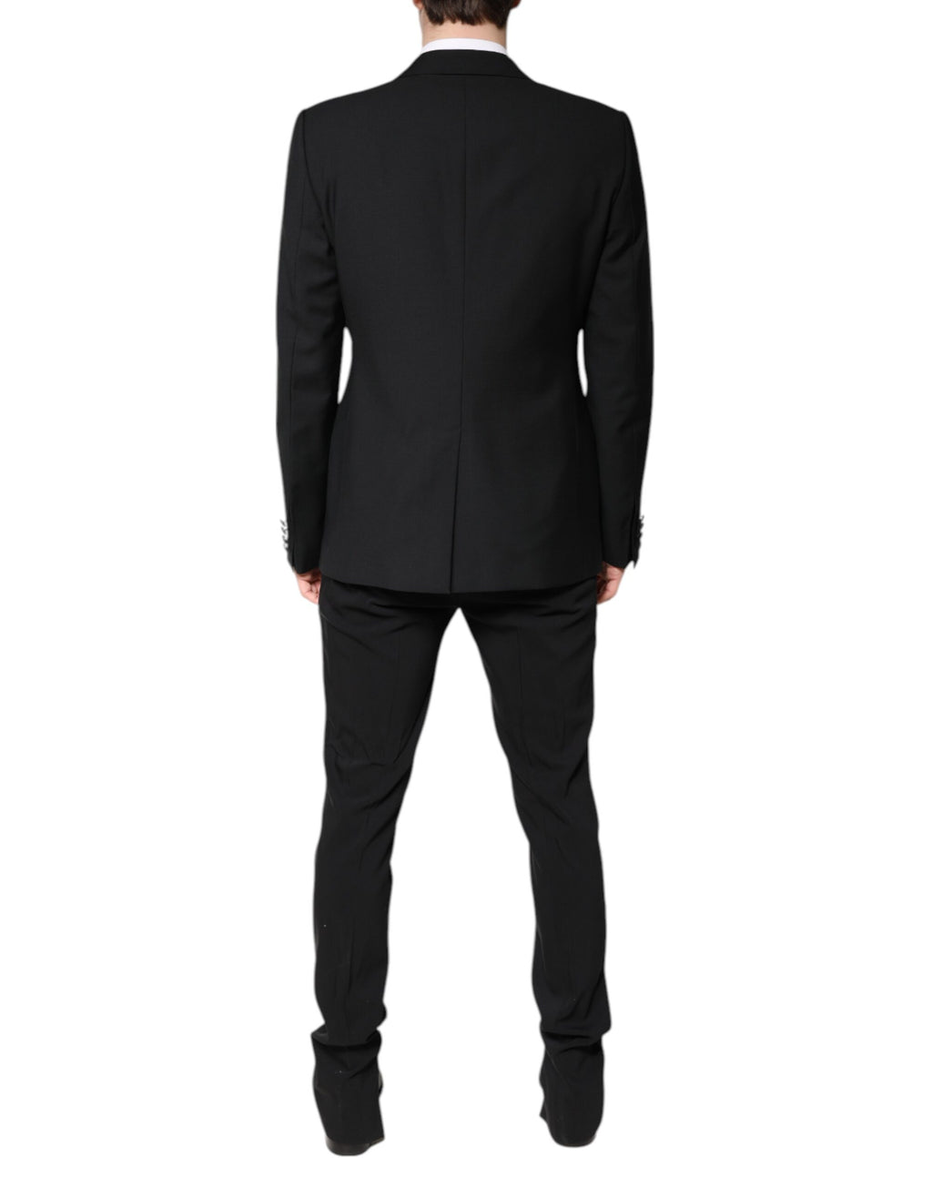 Dolce & Gabbana Black Two Piece Suits for Men side view