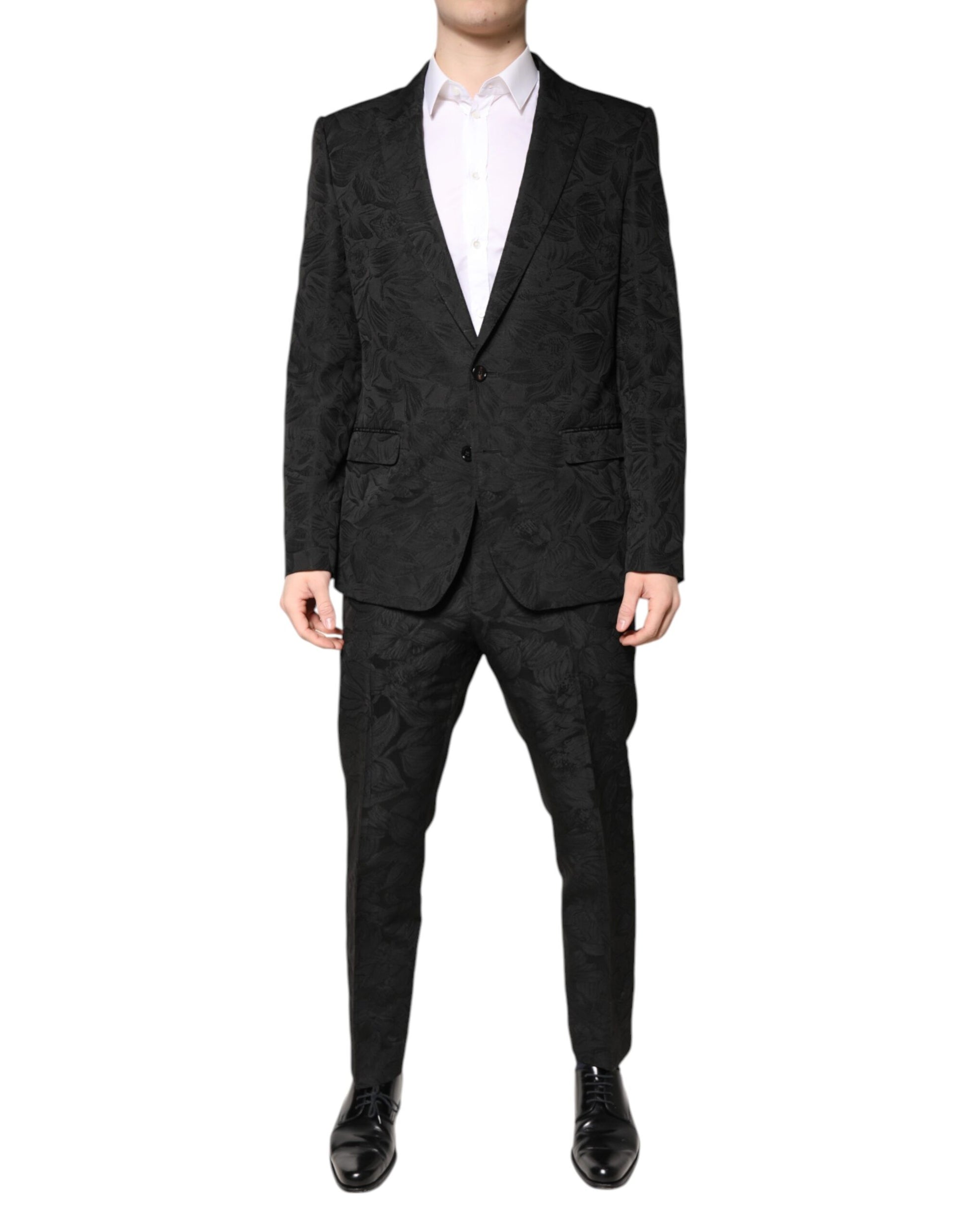 Dolce & Gabbana Black Two Piece Suits for Men