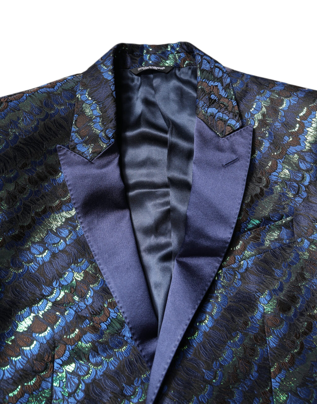 Costume 2 pièces en jacquard de polyester multicolore Dolce & Gabbana
