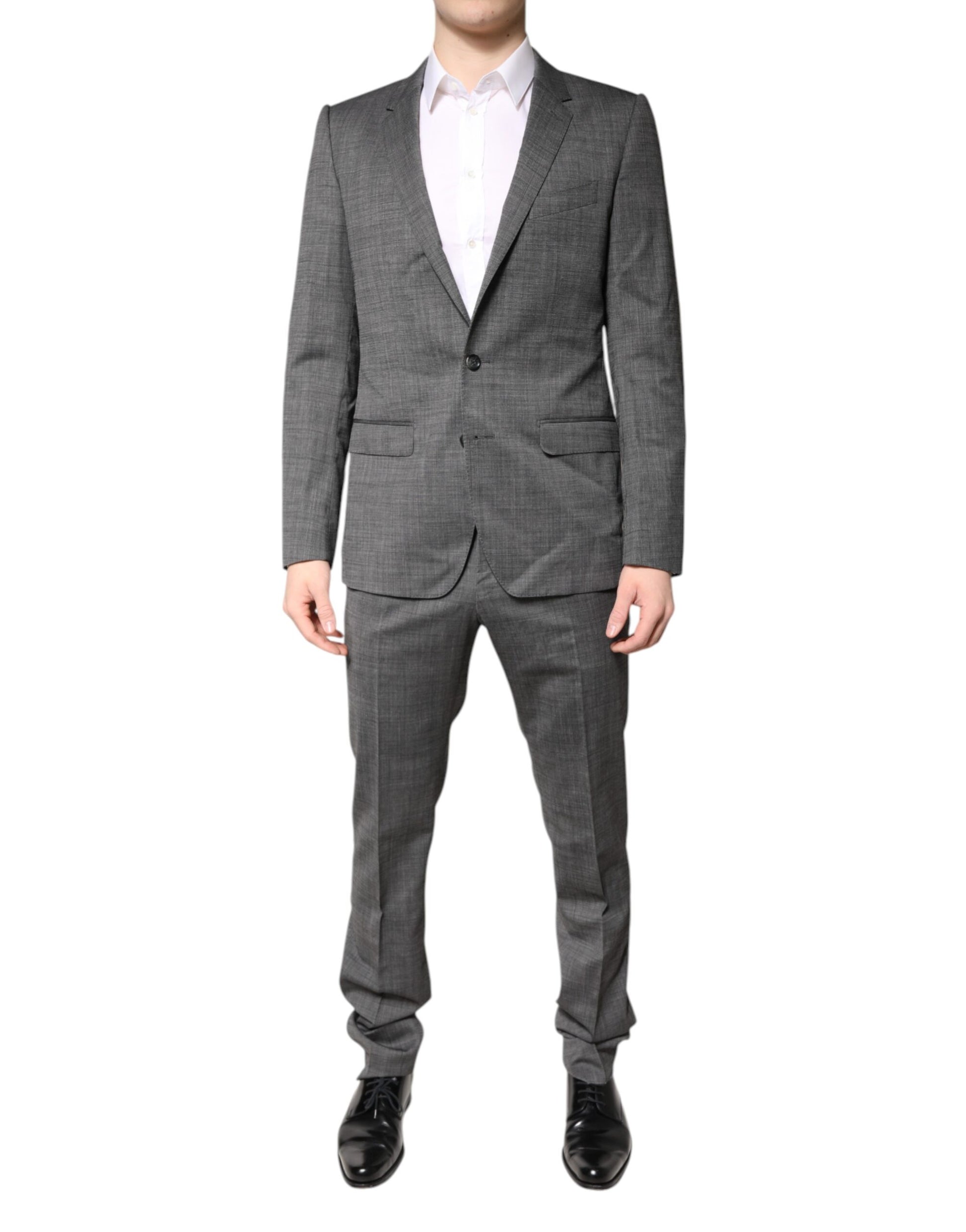 Dolce & Gabbana Grey Two Piece Suits for Men