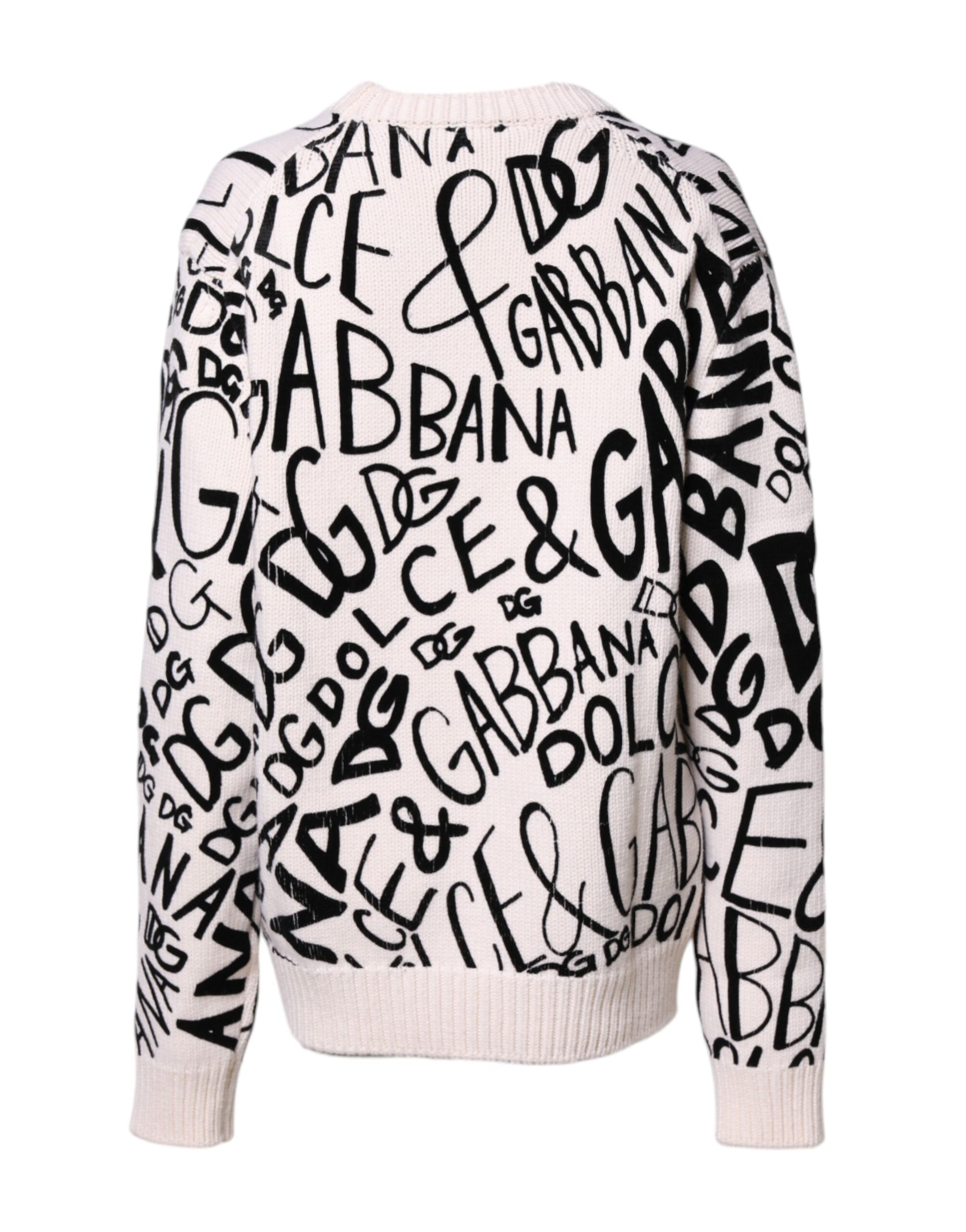 Dolce & Gabbana White Sweatshirt for Women side view