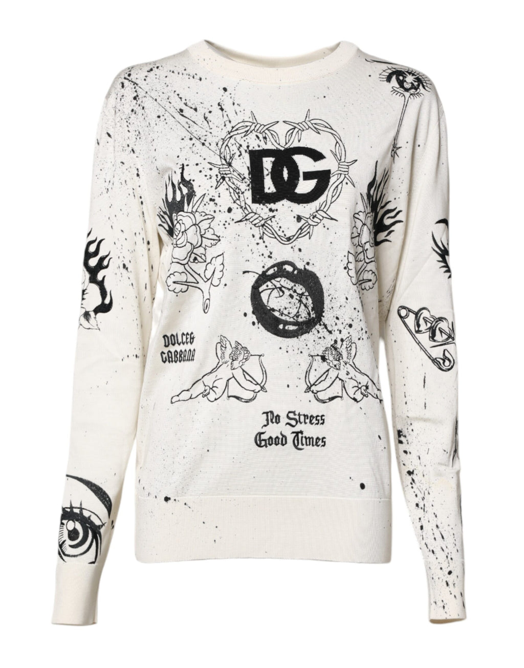 Dolce & Gabbana White Sweatshirt for Women alternate view