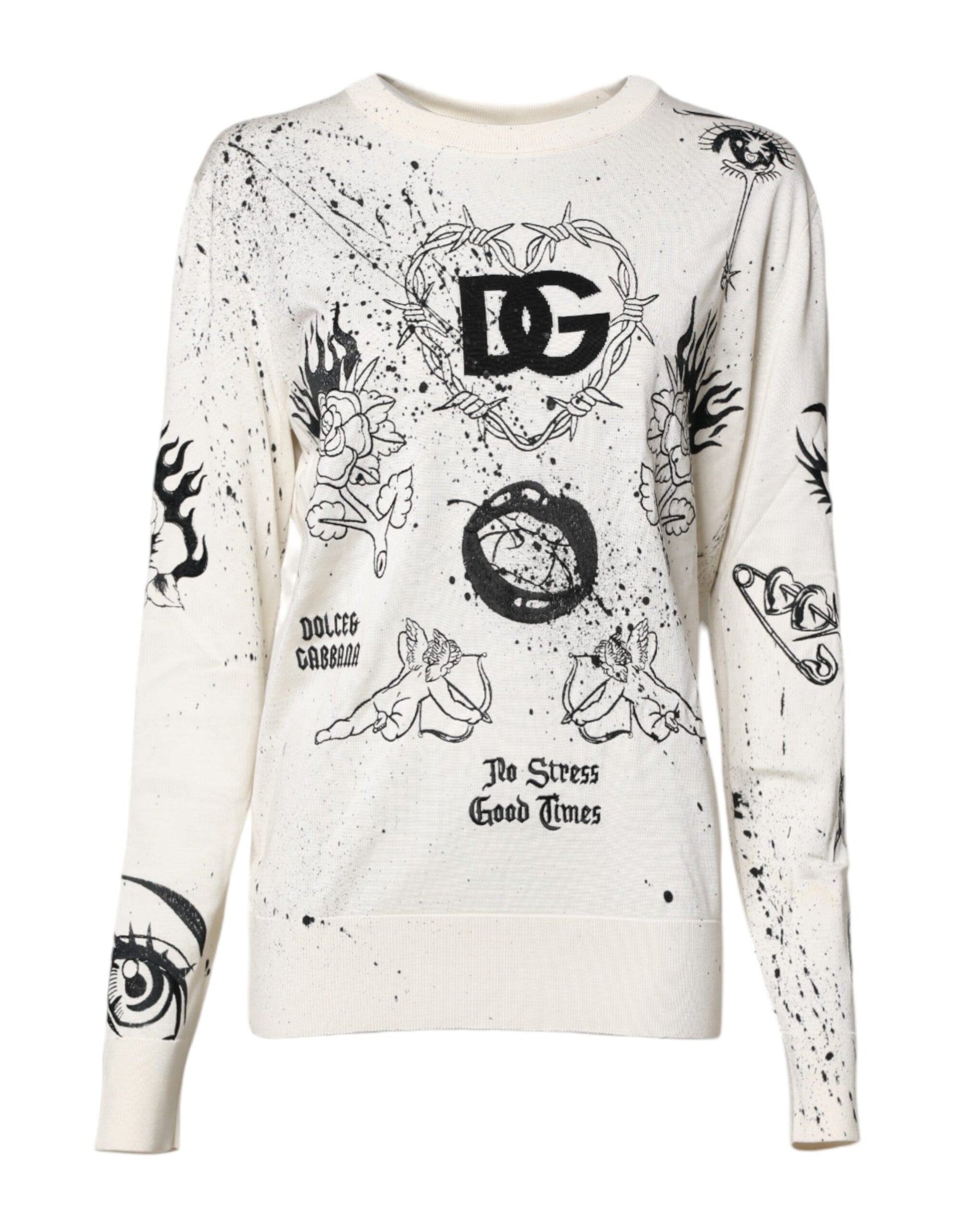 Dolce & Gabbana White Sweatshirt for Women alternate view
