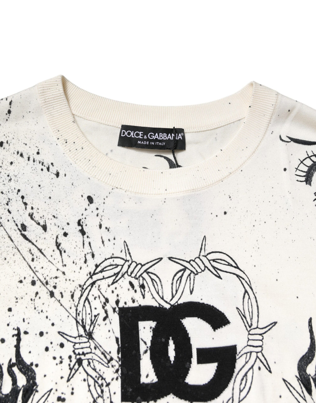 Dolce & Gabbana White Sweatshirt for Women additional view
