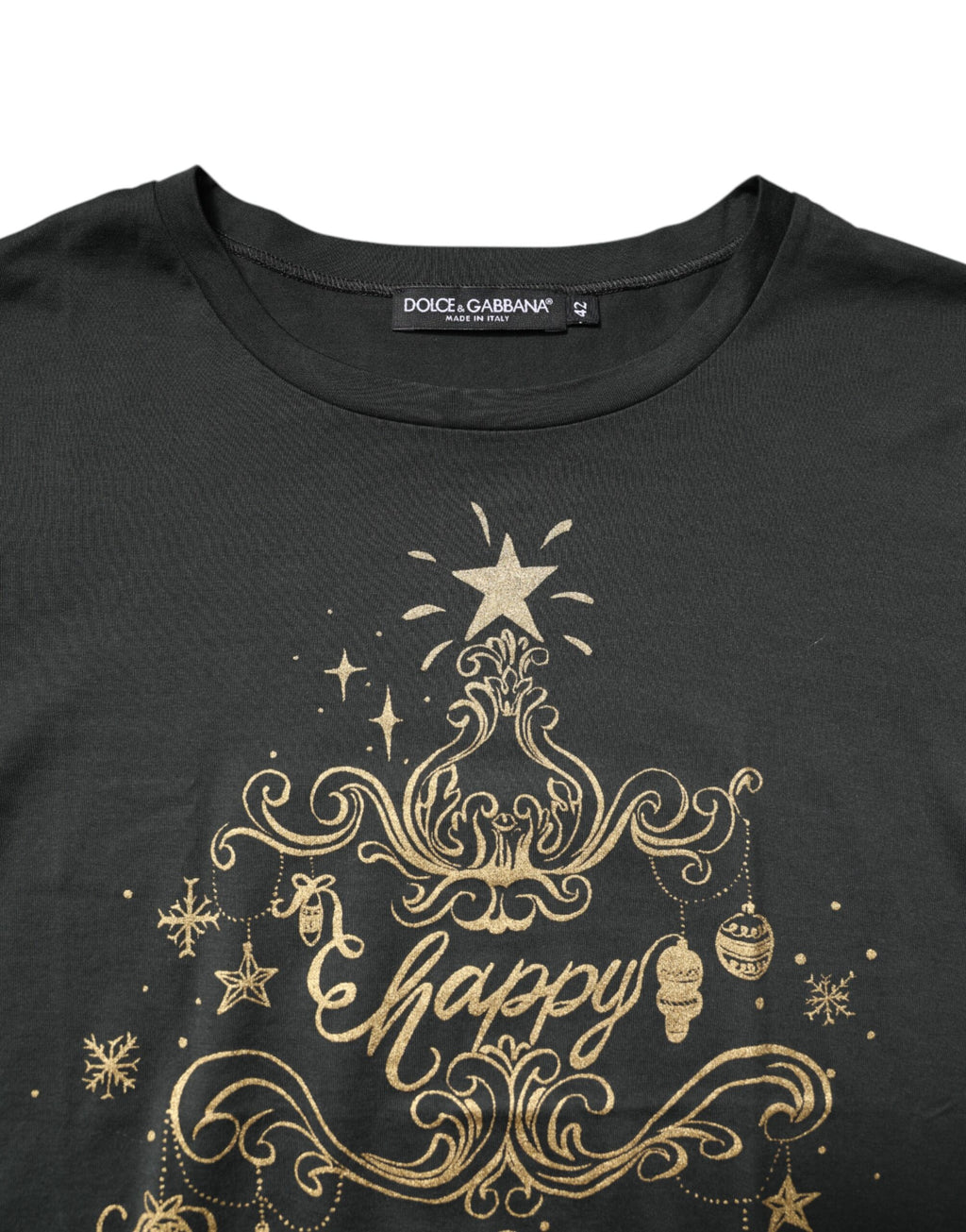 Dolce & Gabbana Black T-Shirt for Women additional view