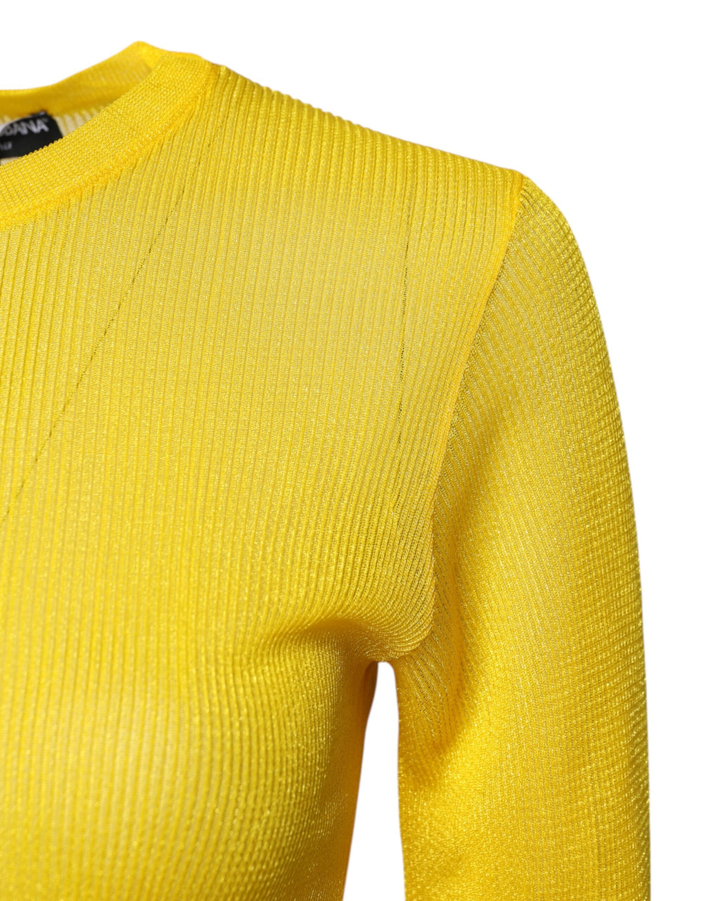 Dolce & Gabbana Yellow Sweatshirt for Women detail view