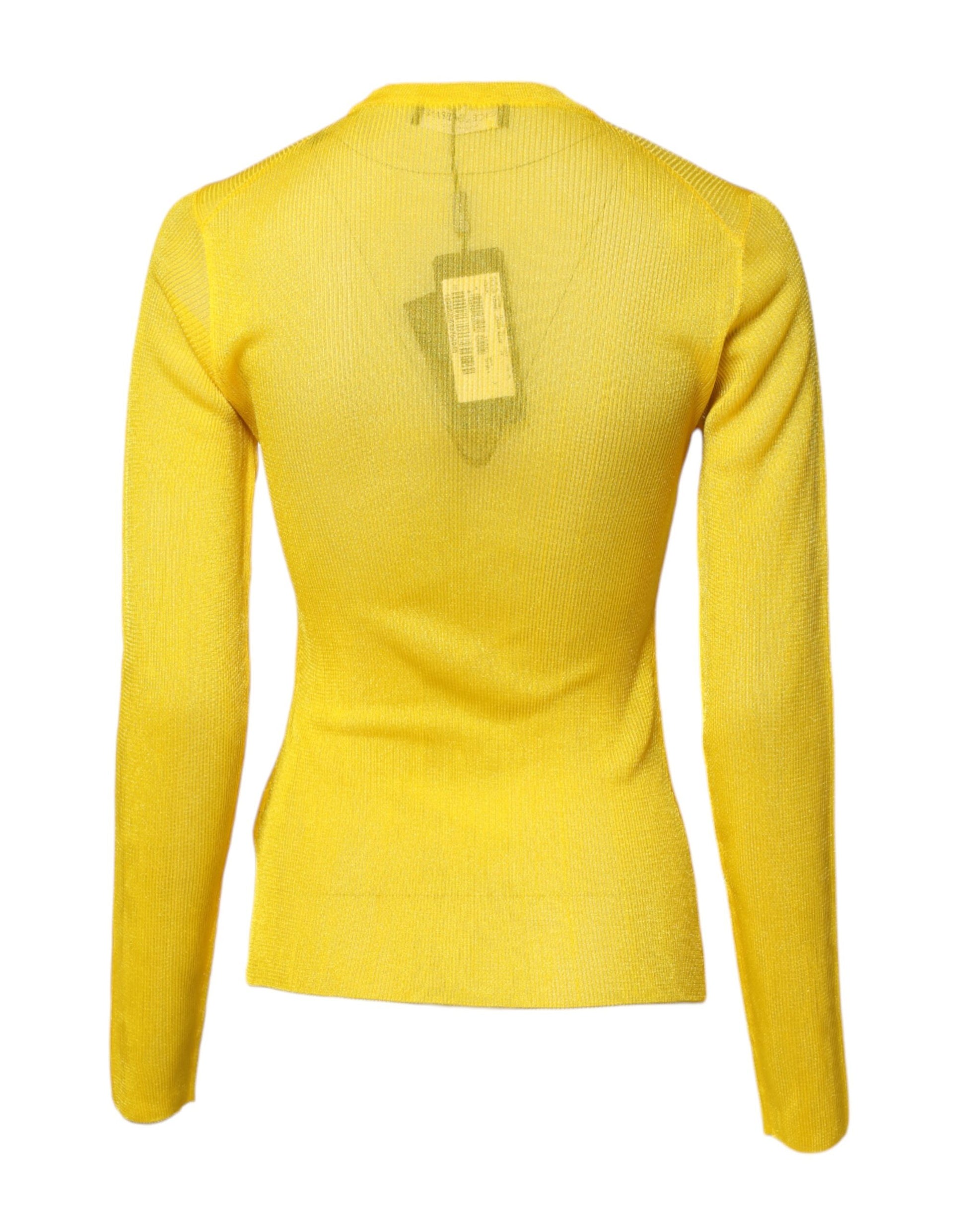 Dolce & Gabbana Yellow Sweatshirt for Women side view