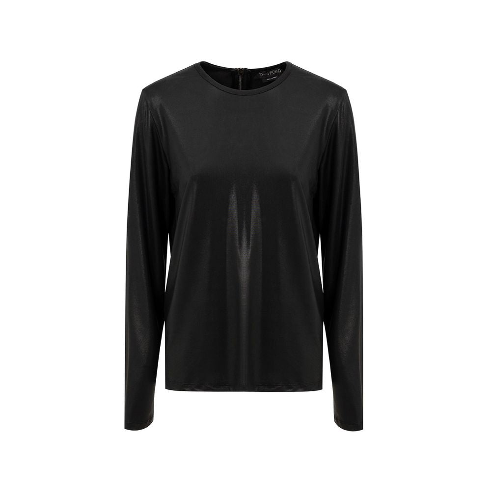 Tom Ford Black Long Sleeve T-Shirt for Women