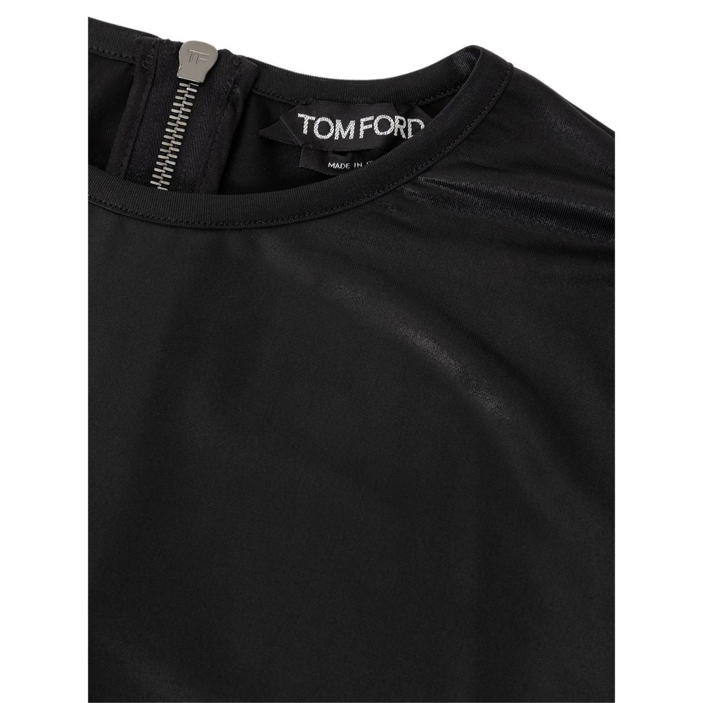 Tom Ford Black Long Sleeve T-Shirt for Women detail view