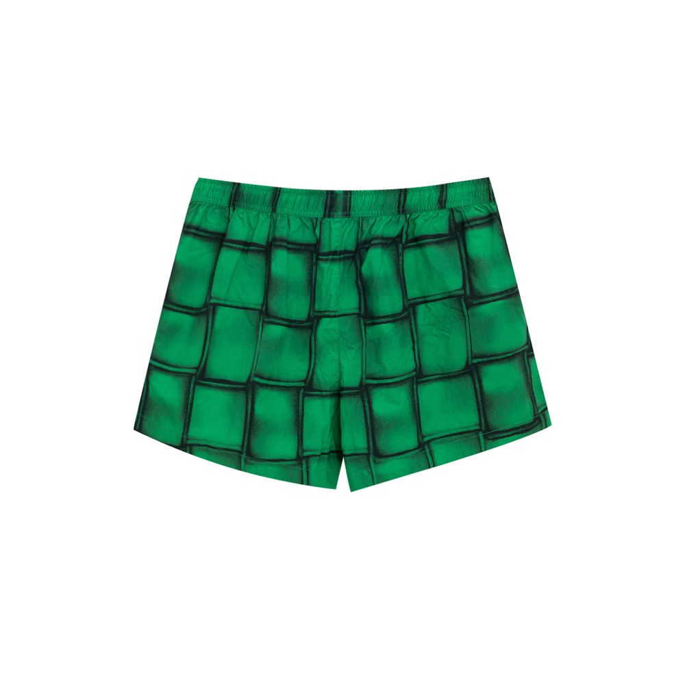 Bottega Veneta Green Swim Shorts for Men alternate view