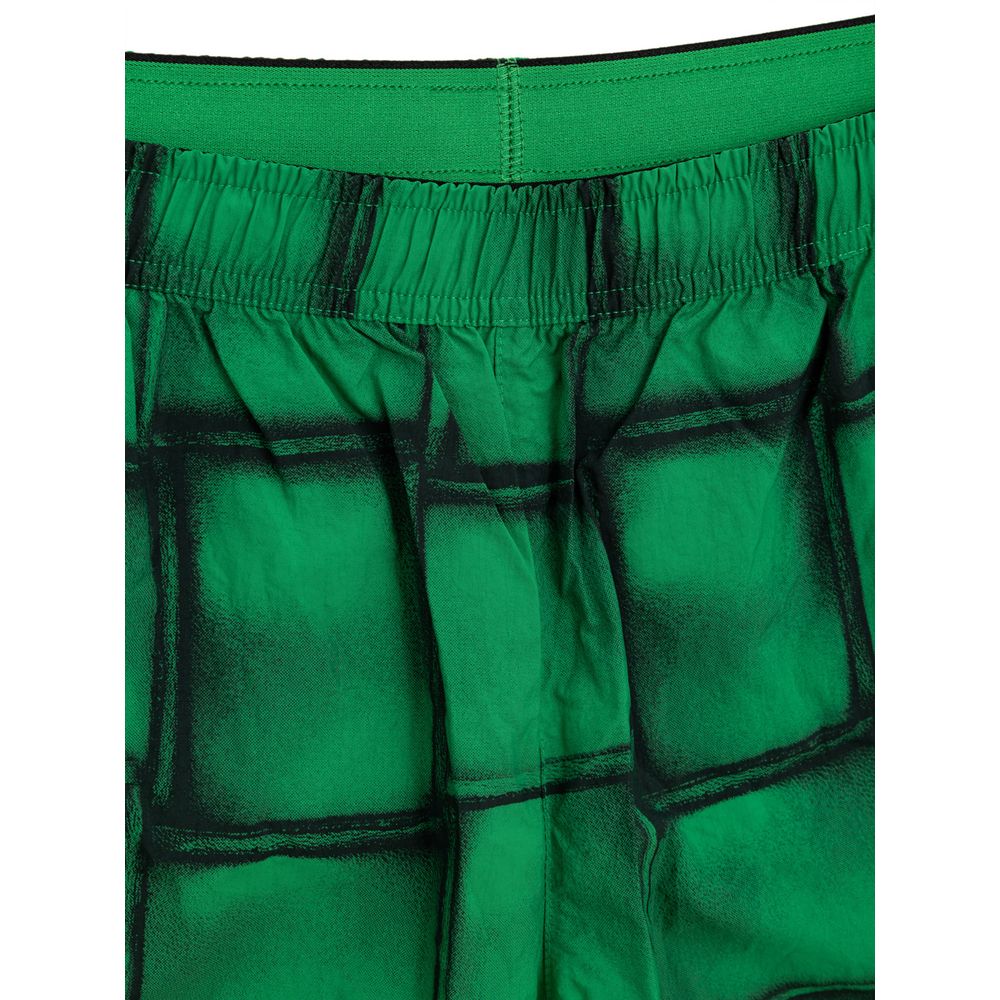 Bottega Veneta Green Swim Shorts for Men detail view