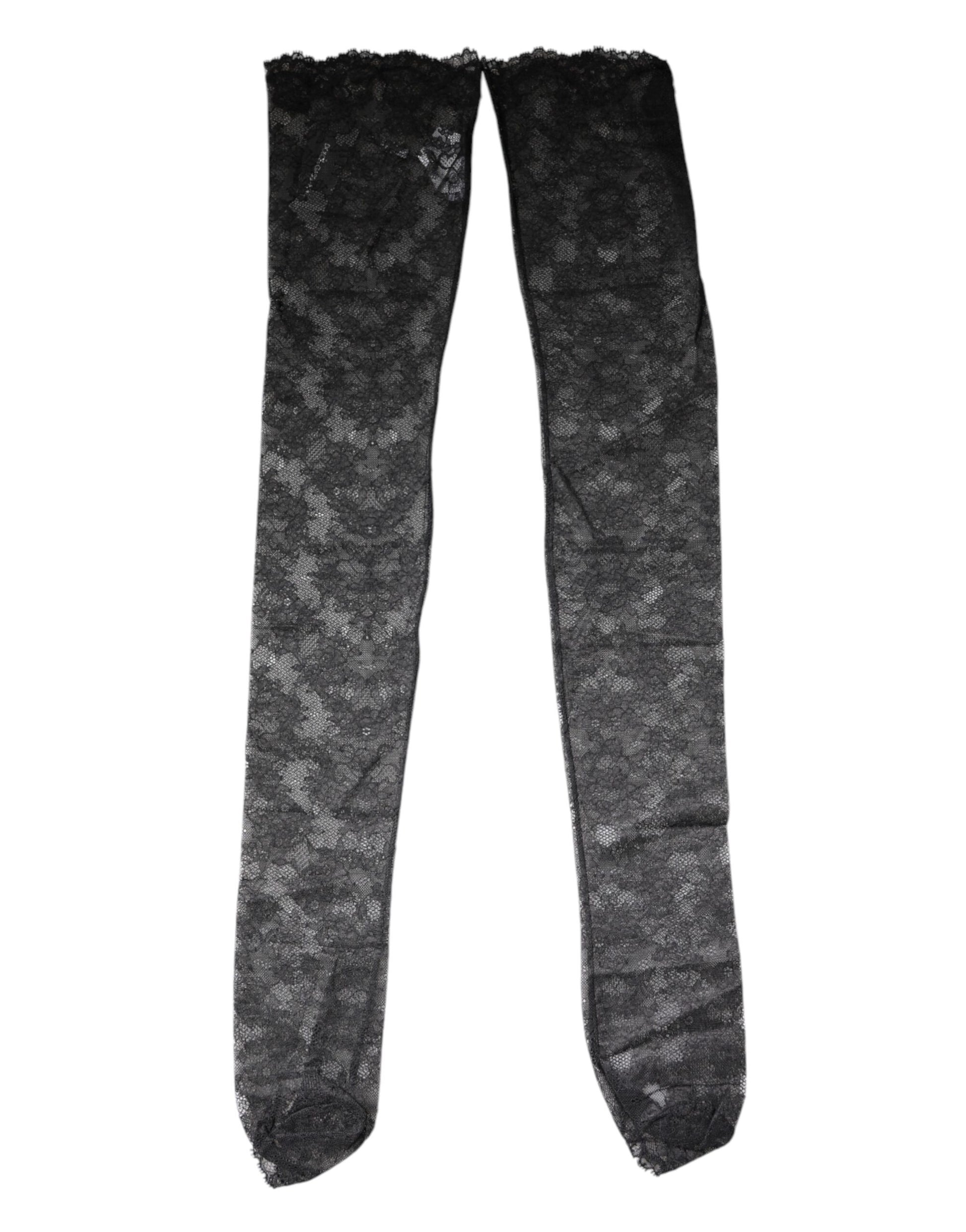 Dolce & Gabbana Black Socks for Women side view