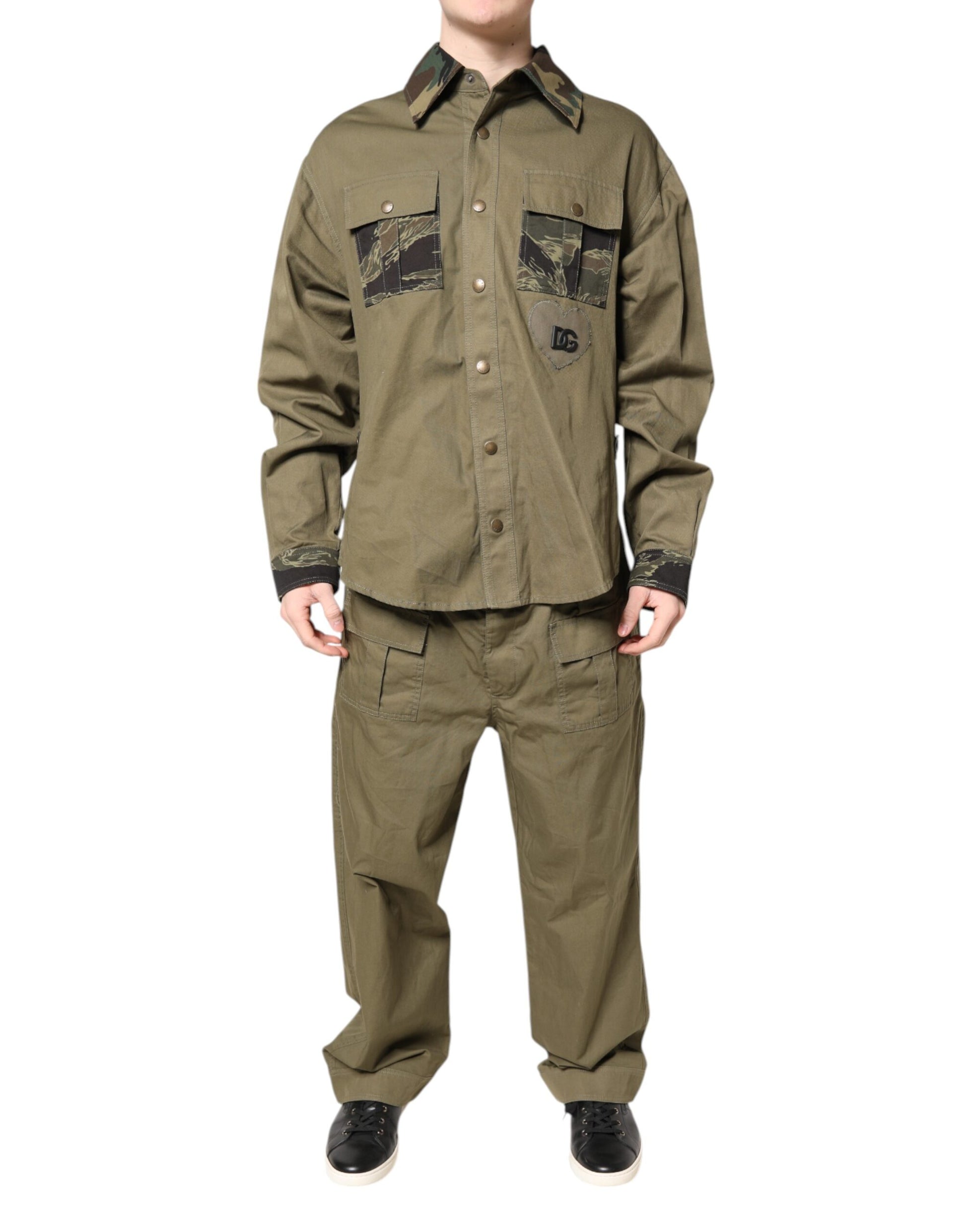 Dolce & Gabbana Brown Shirt for Men alternate view