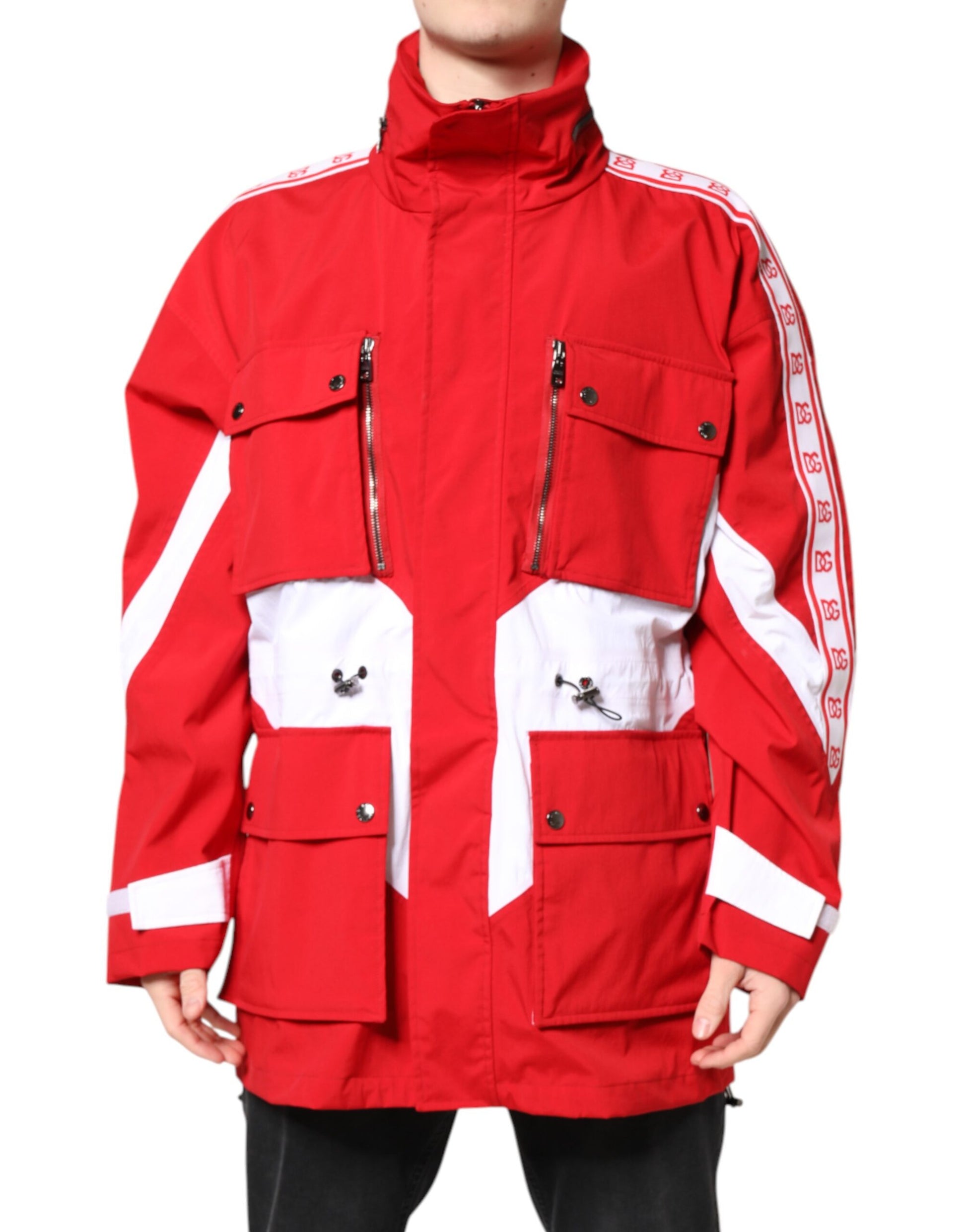 Dolce & Gabbana Red Shell Jacket for Men alternate view
