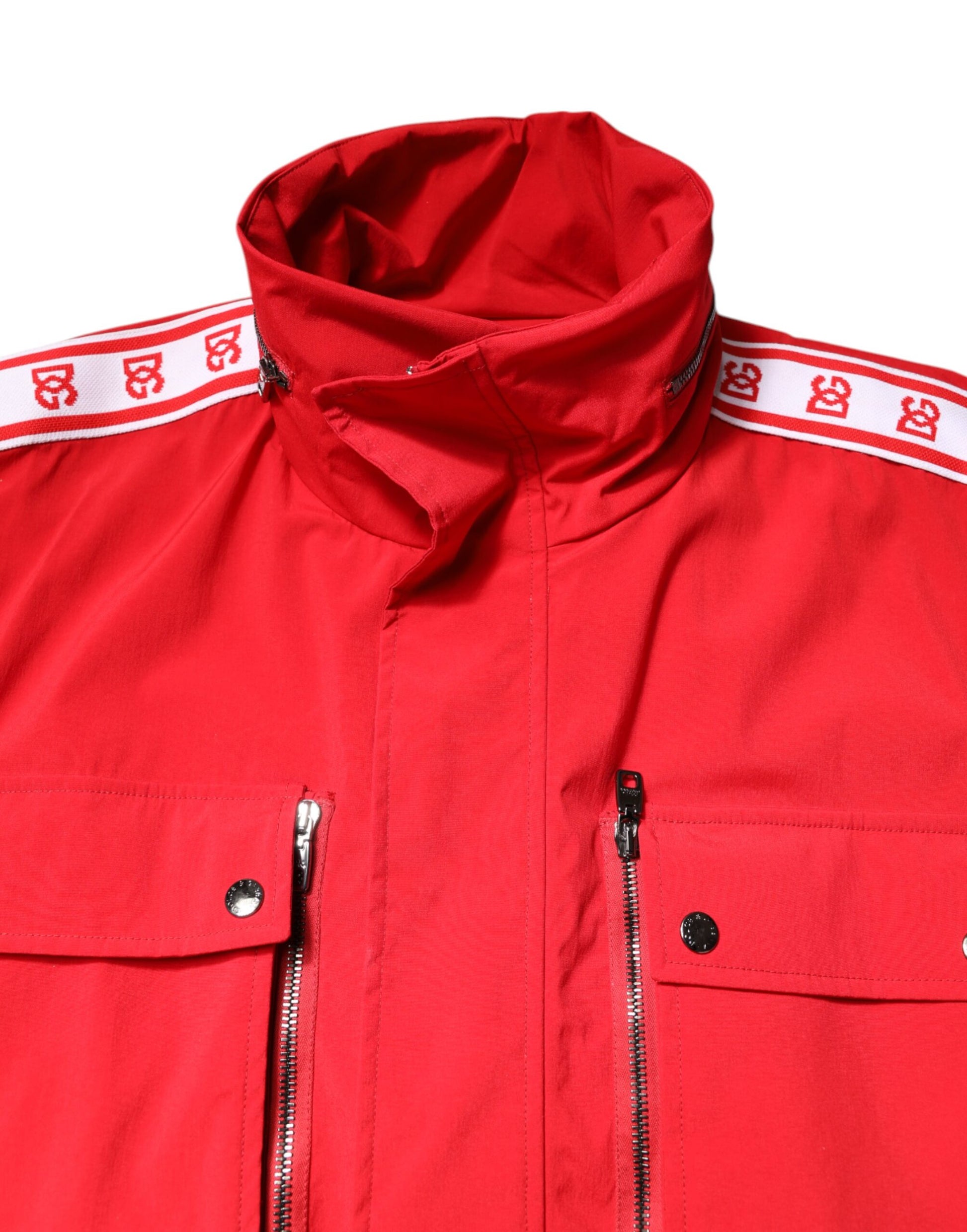 Dolce & Gabbana Red Shell Jacket for Men additional view
