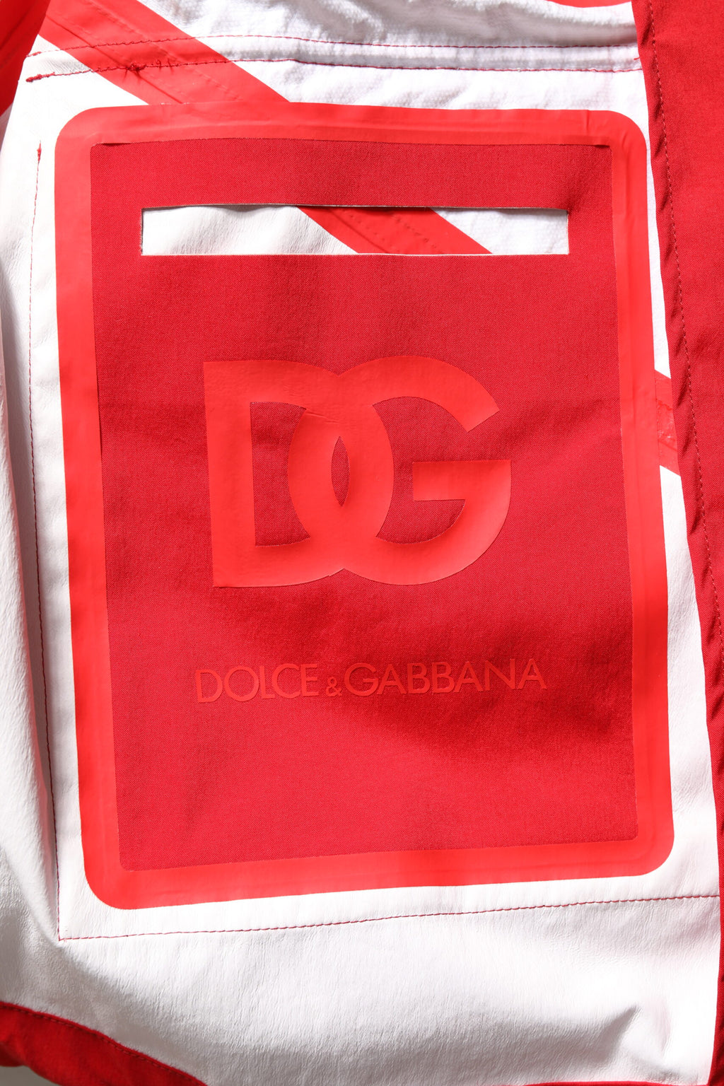 Dolce & Gabbana Red Shell Jacket for Men additional view