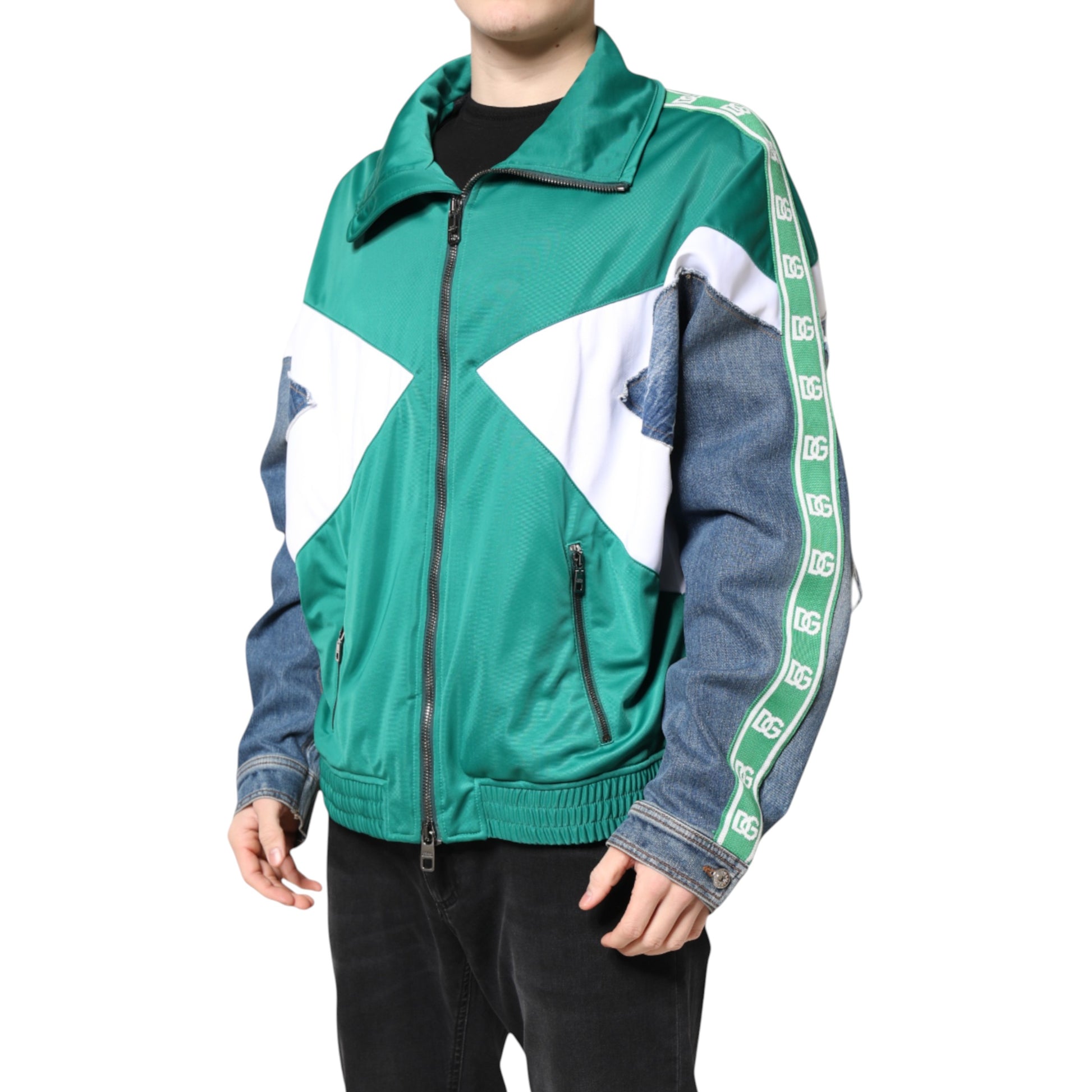 Dolce & Gabbana Multicolor Shell Jacket for Men detail view