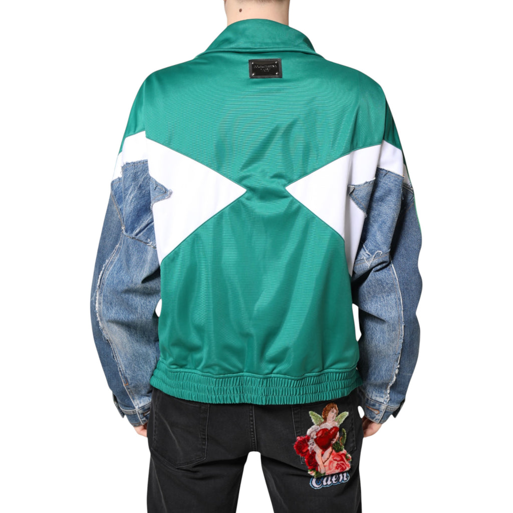 Dolce & Gabbana Multicolor Shell Jacket for Men side view
