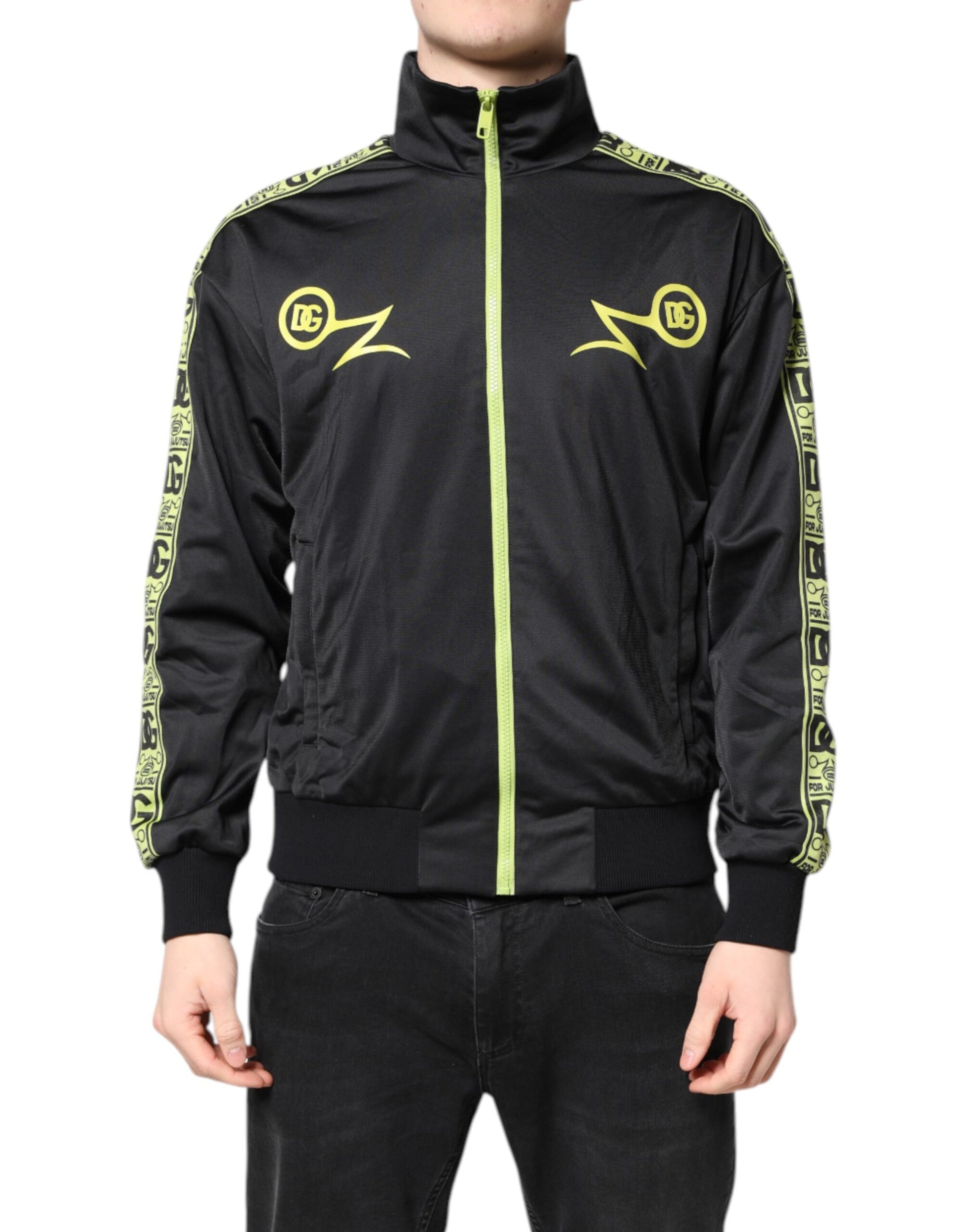 Dolce & Gabbana Black Bomber for Men