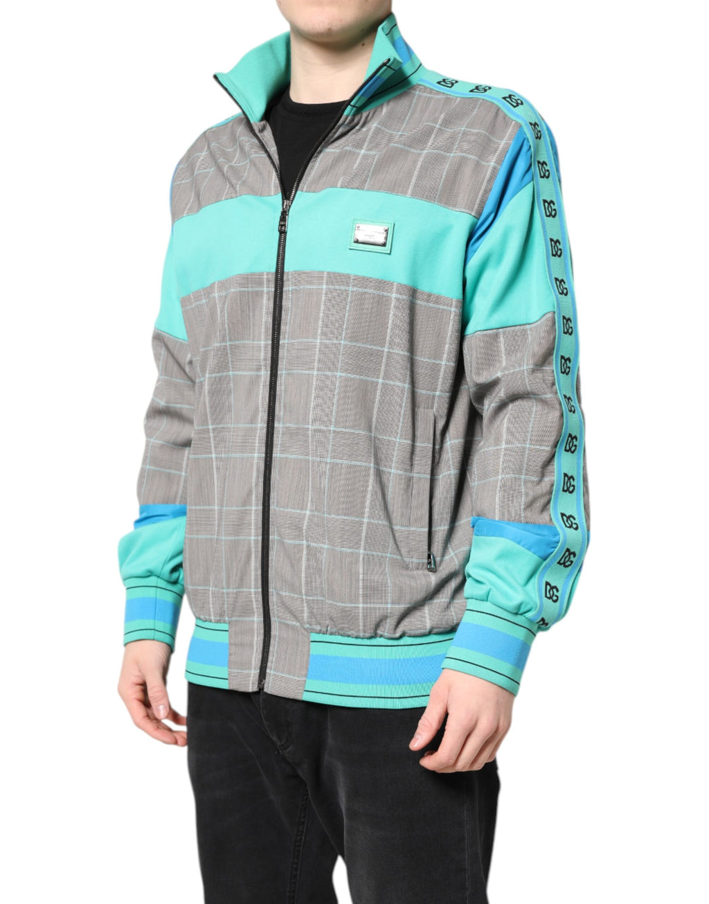 Dolce & Gabbana Multicolor Shell Jacket for Men detail view
