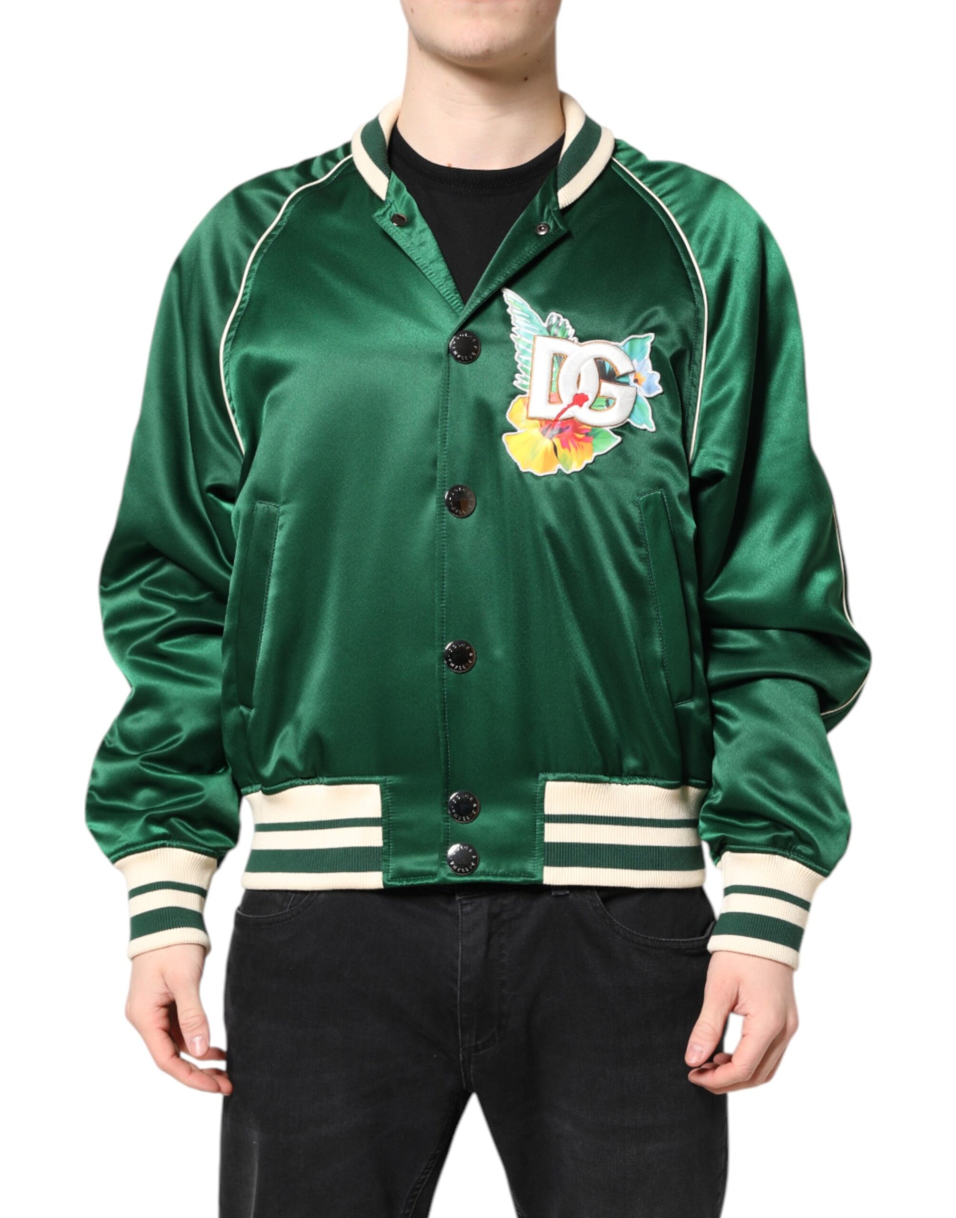 Dolce & Gabbana Green Bomber for Men