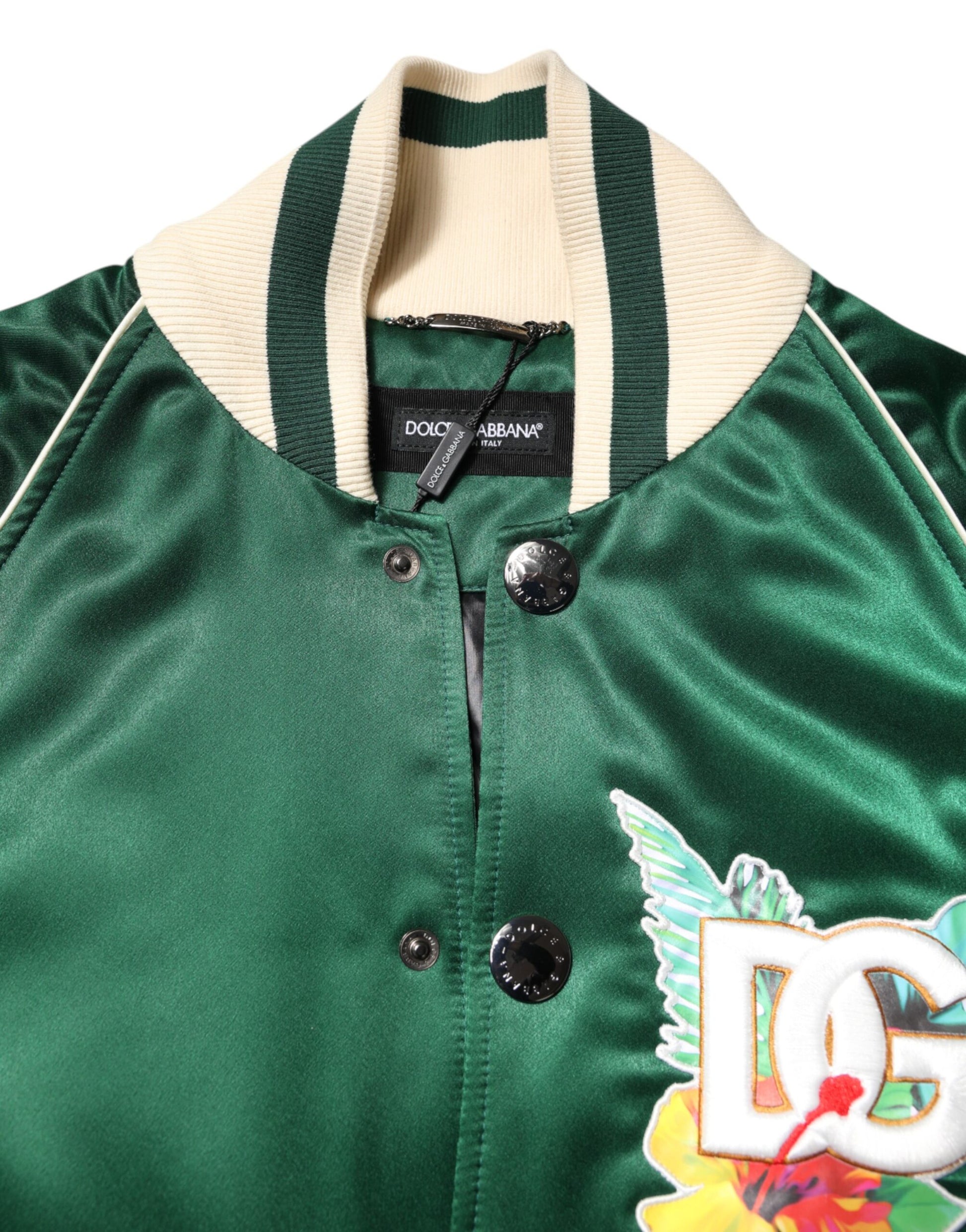 Dolce & Gabbana Green Bomber for Men additional view