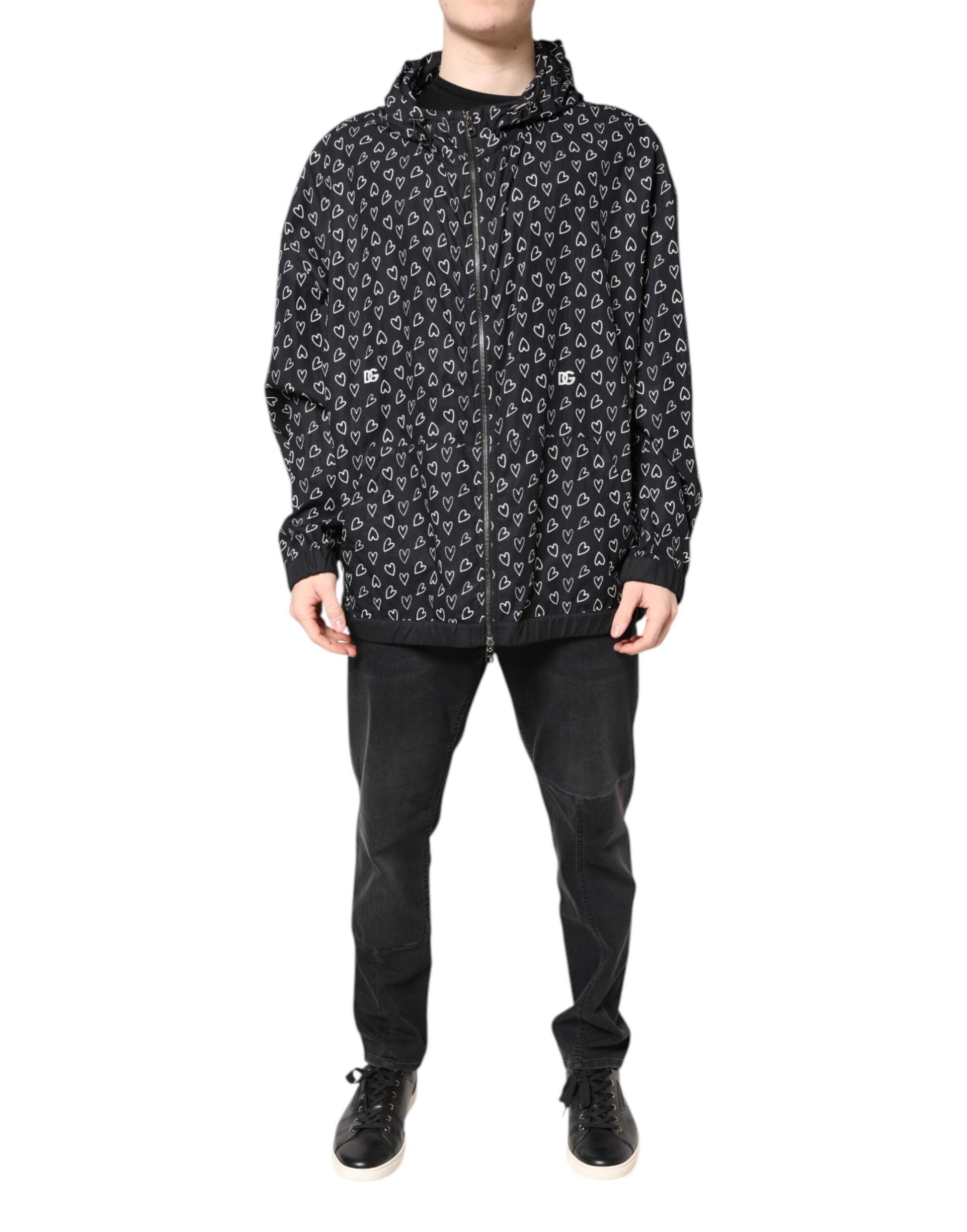 Dolce & Gabbana Black Shell Jacket for Men