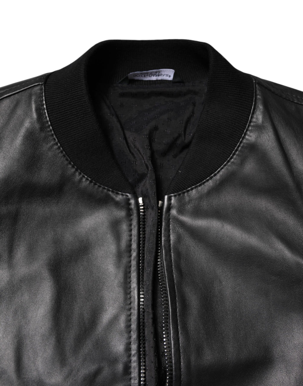 Dolce & Gabbana Black Biker Jackets for Men additional view