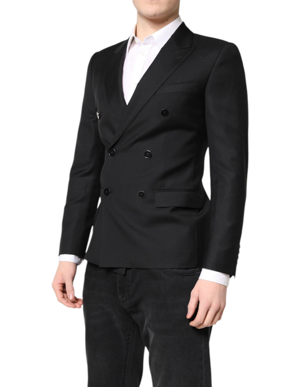 Dolce & Gabbana Black Blazer for Men detail view