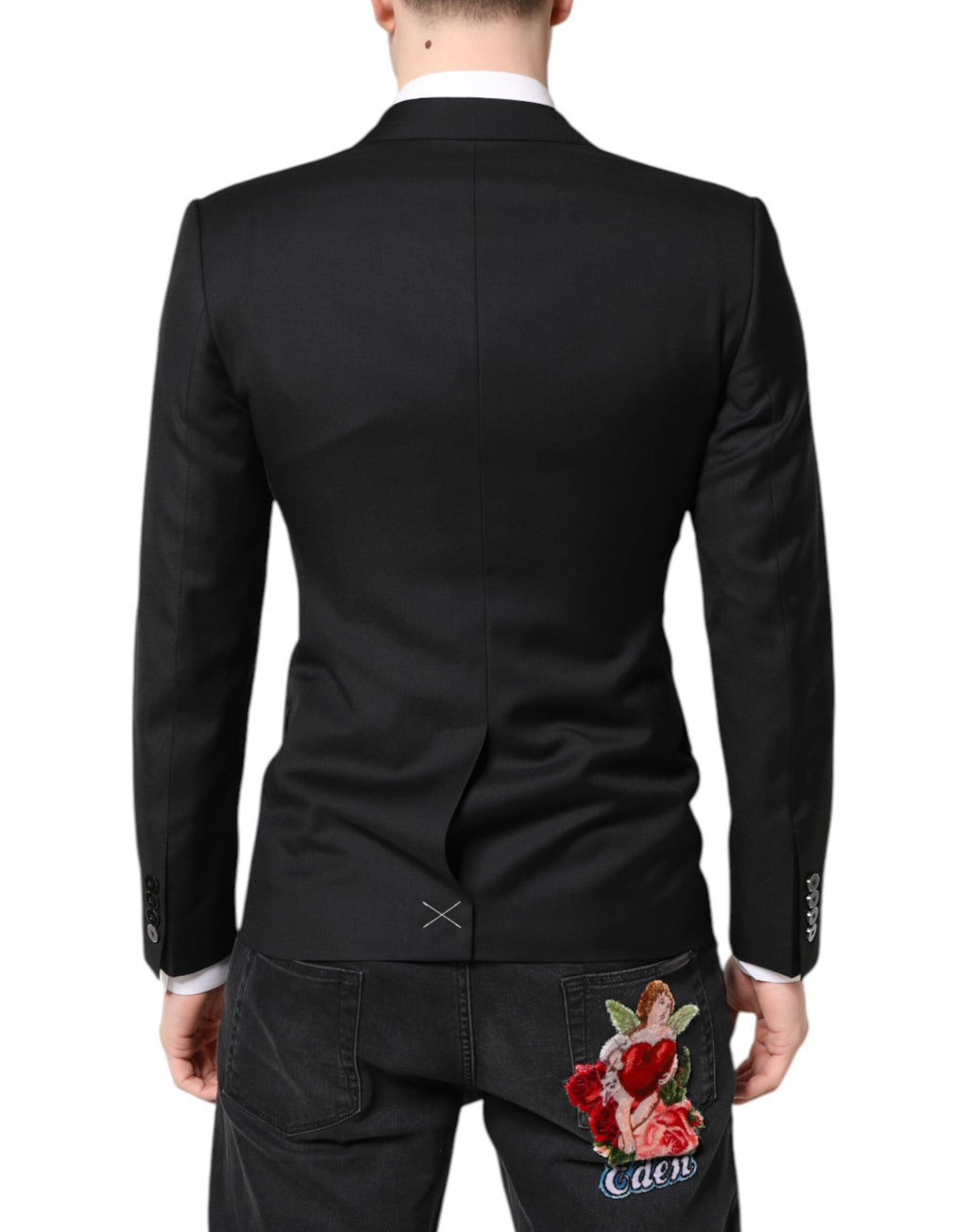 Dolce & Gabbana Black Blazer for Men side view