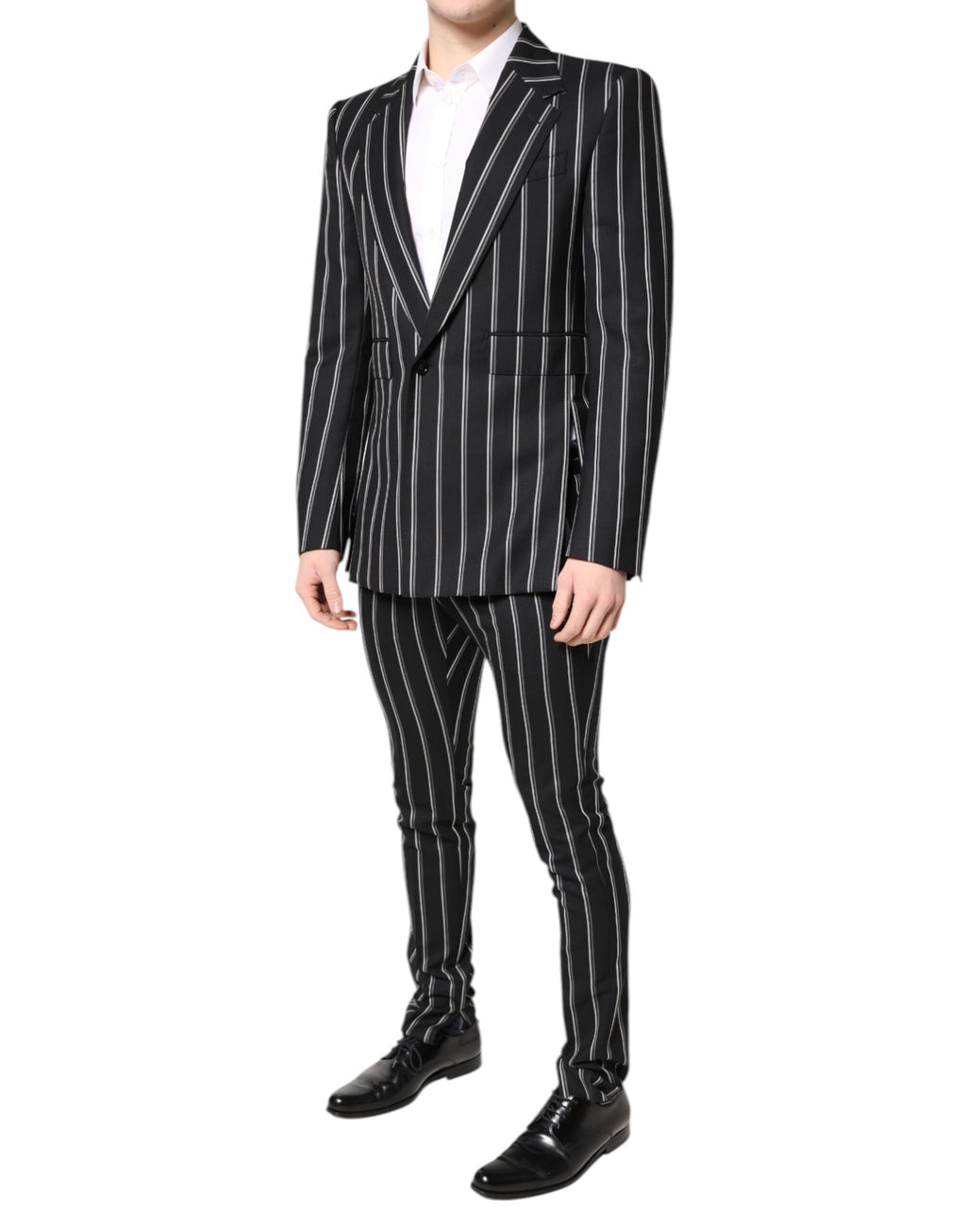 Dolce & Gabbana Black Two Piece Suits for Men detail view
