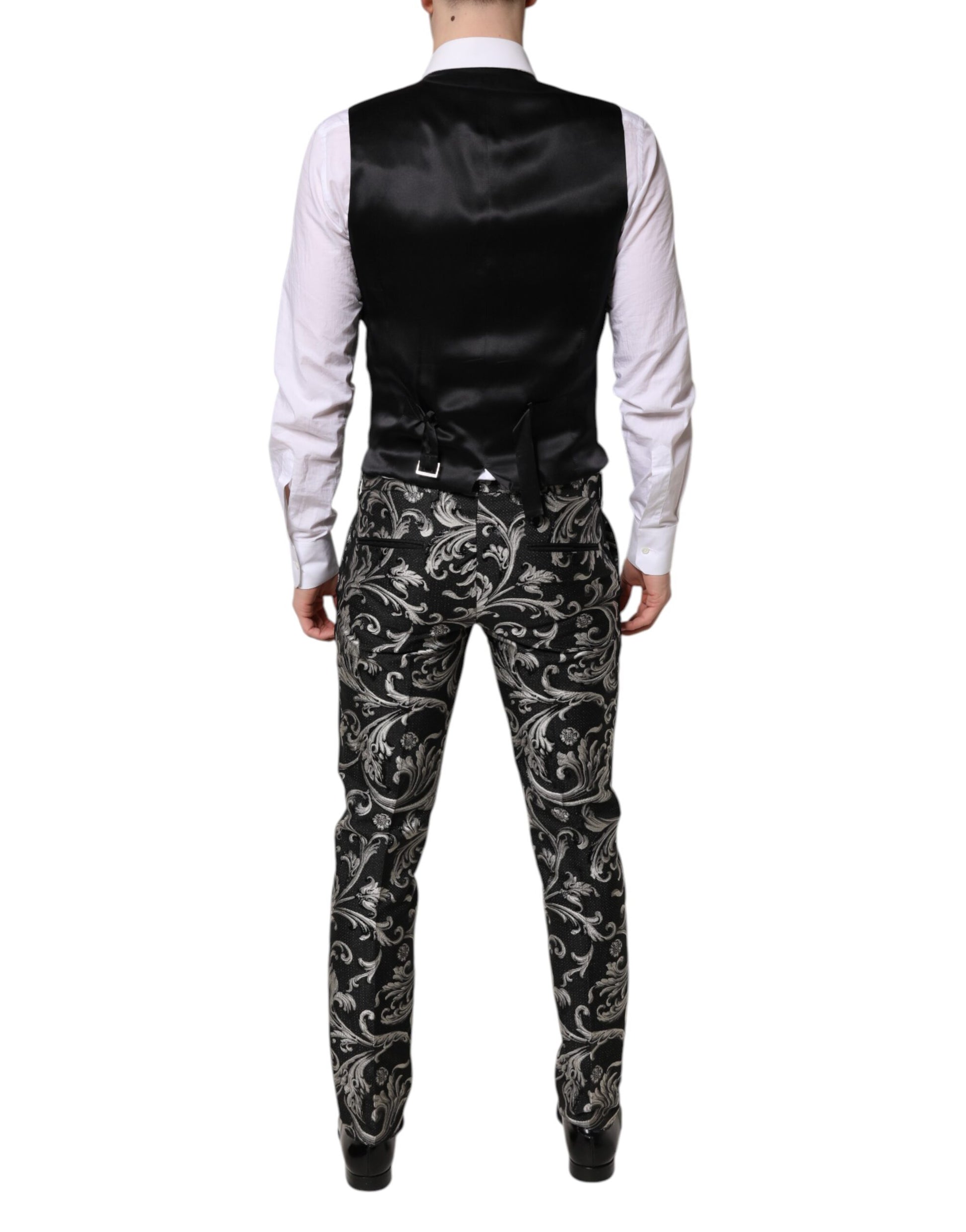 Dolce & Gabbana Grey Three Piece Suits for Men additional view