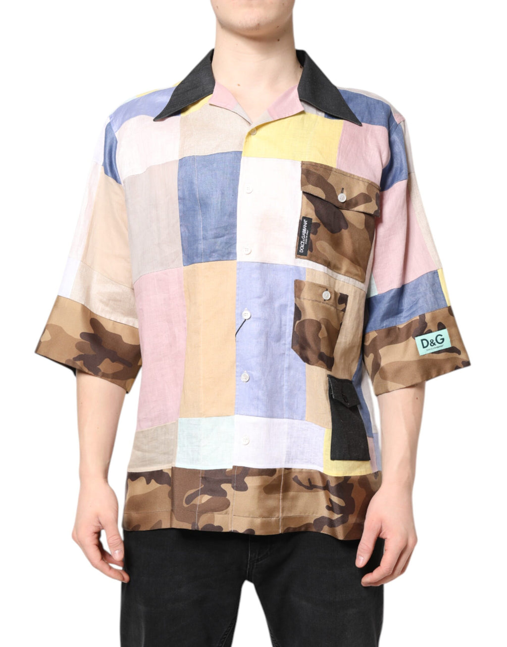 Dolce & Gabbana Multicolor Shortsleeve for Men