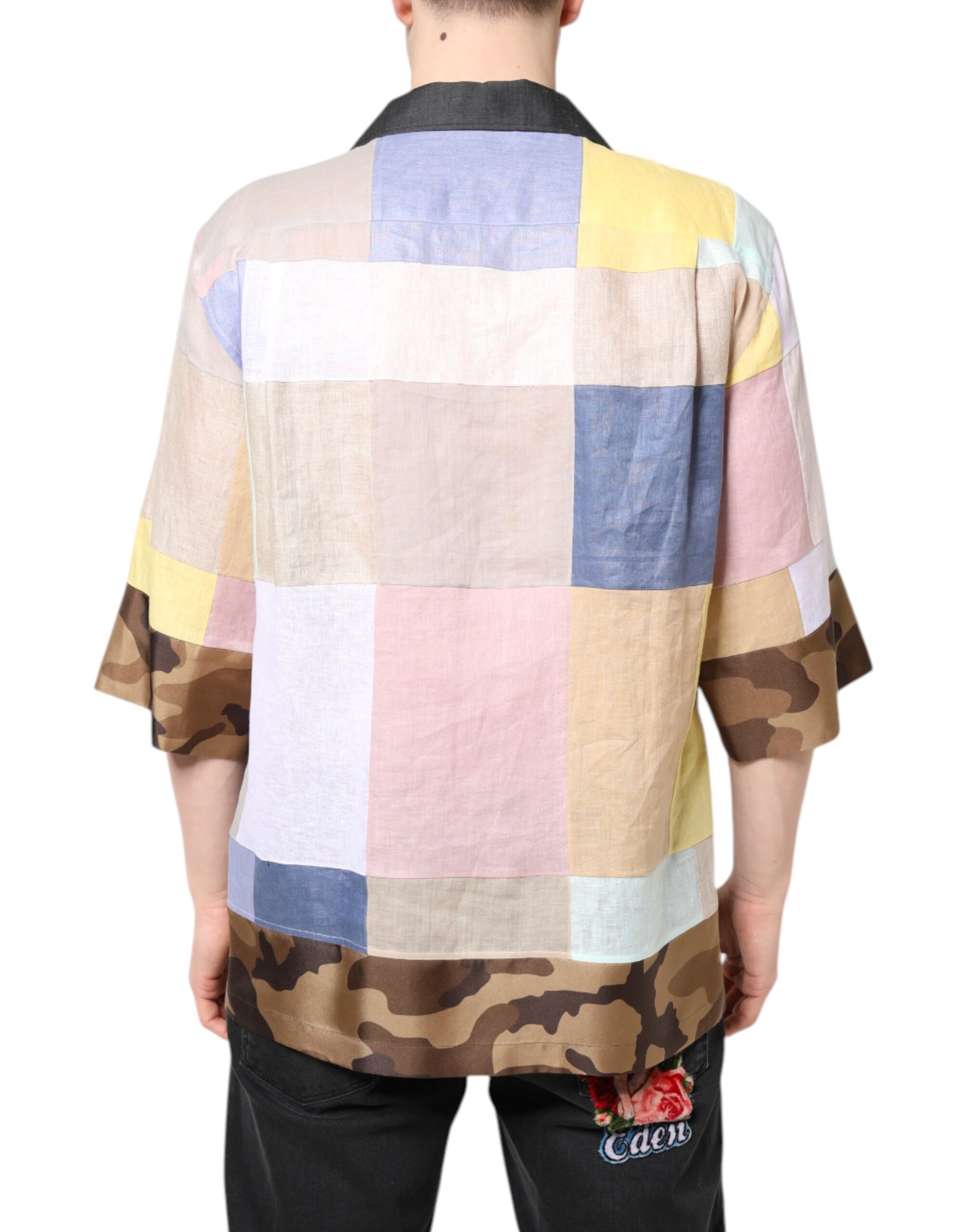 Dolce & Gabbana Multicolor Shortsleeve for Men side view