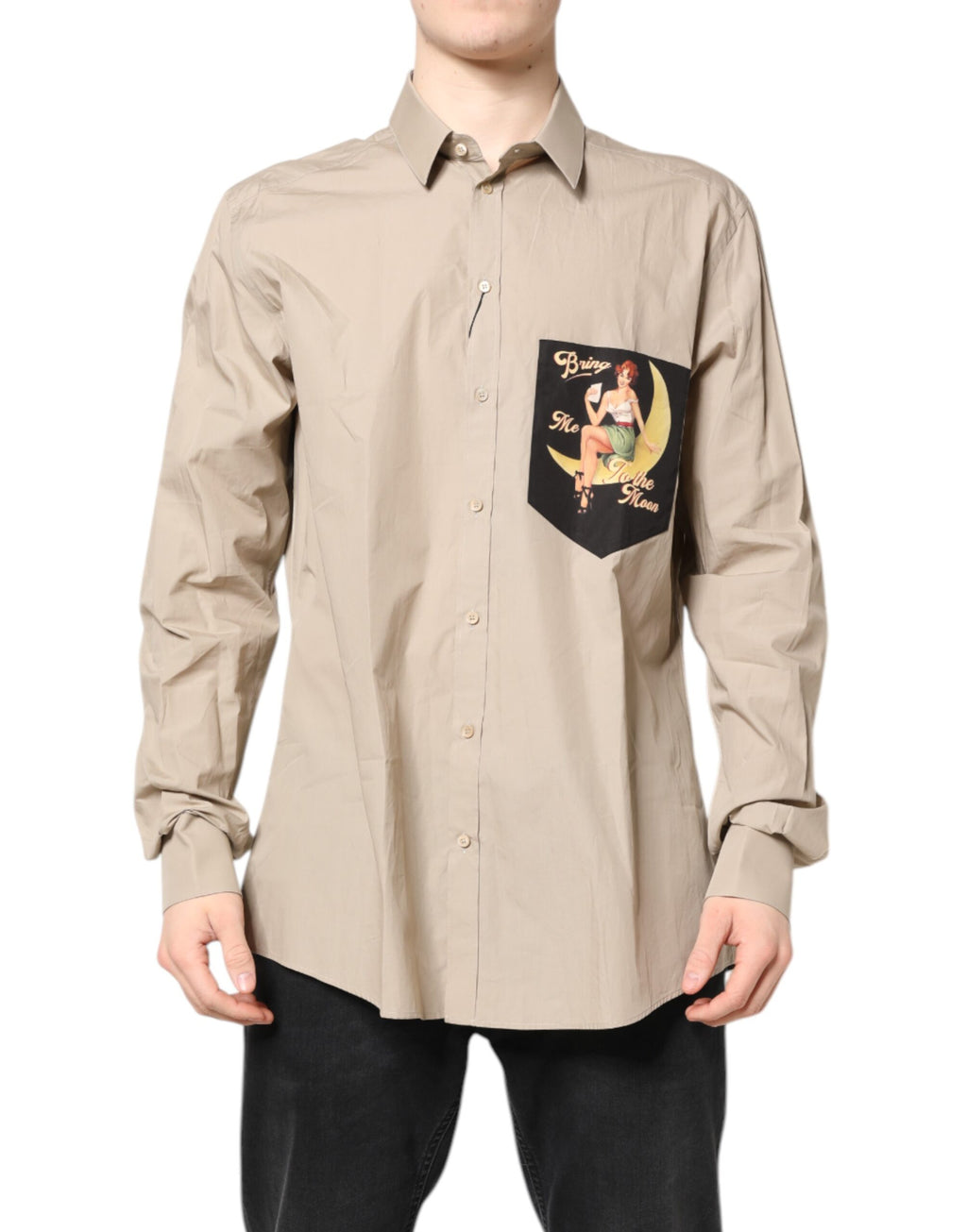Dolce & Gabbana Beige Shirt for Men alternate view