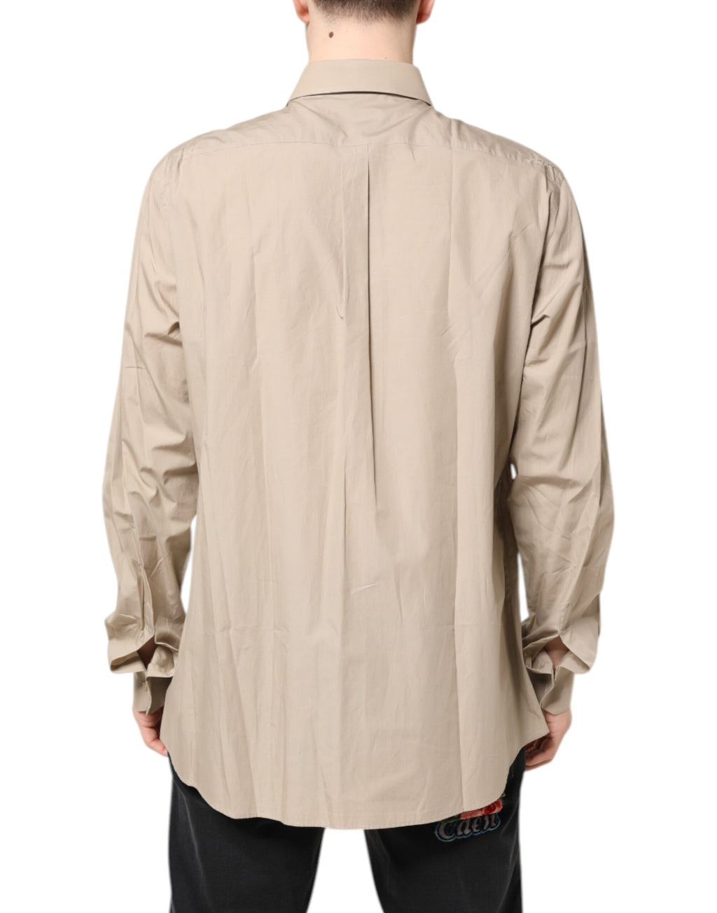 Dolce & Gabbana Beige Shirt for Men side view