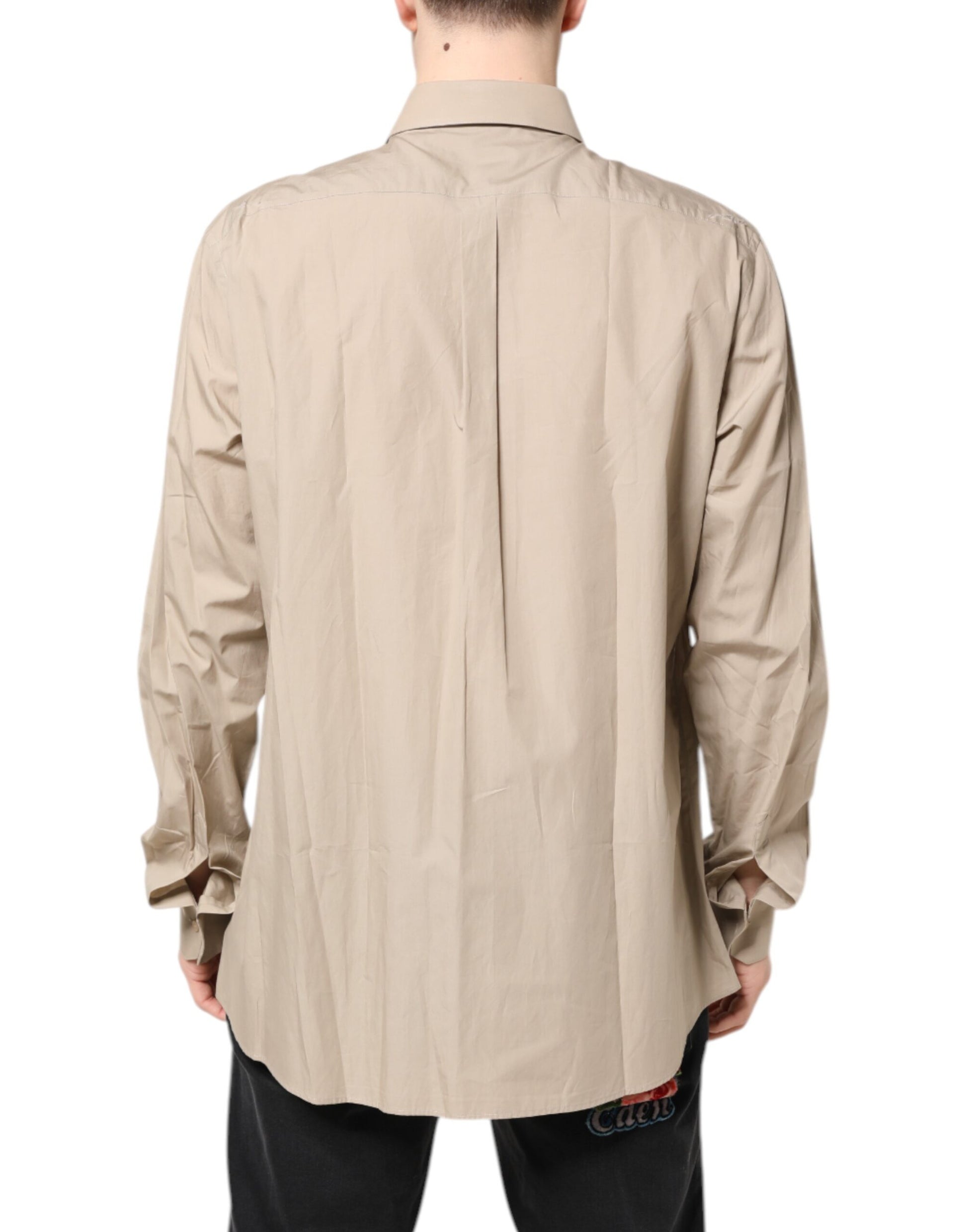 Dolce & Gabbana Beige Shirt for Men side view