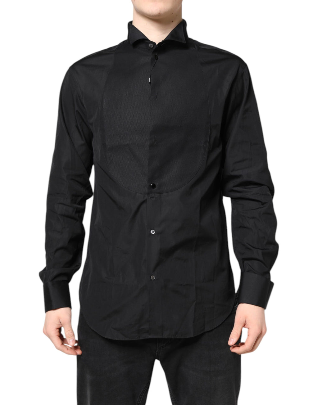 Emporio Armani Black Dress Shirt for Men alternate view