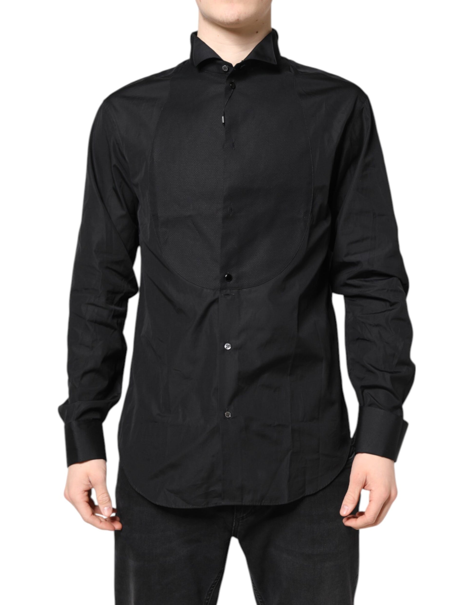 Emporio Armani Black Dress Shirt for Men alternate view