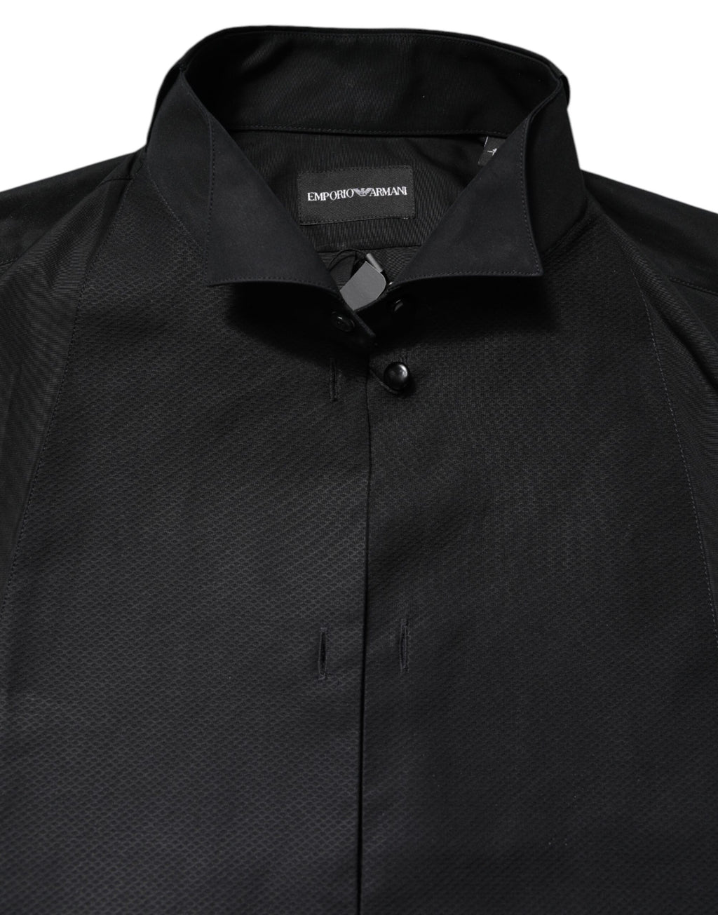 Emporio Armani Black Dress Shirt for Men additional view